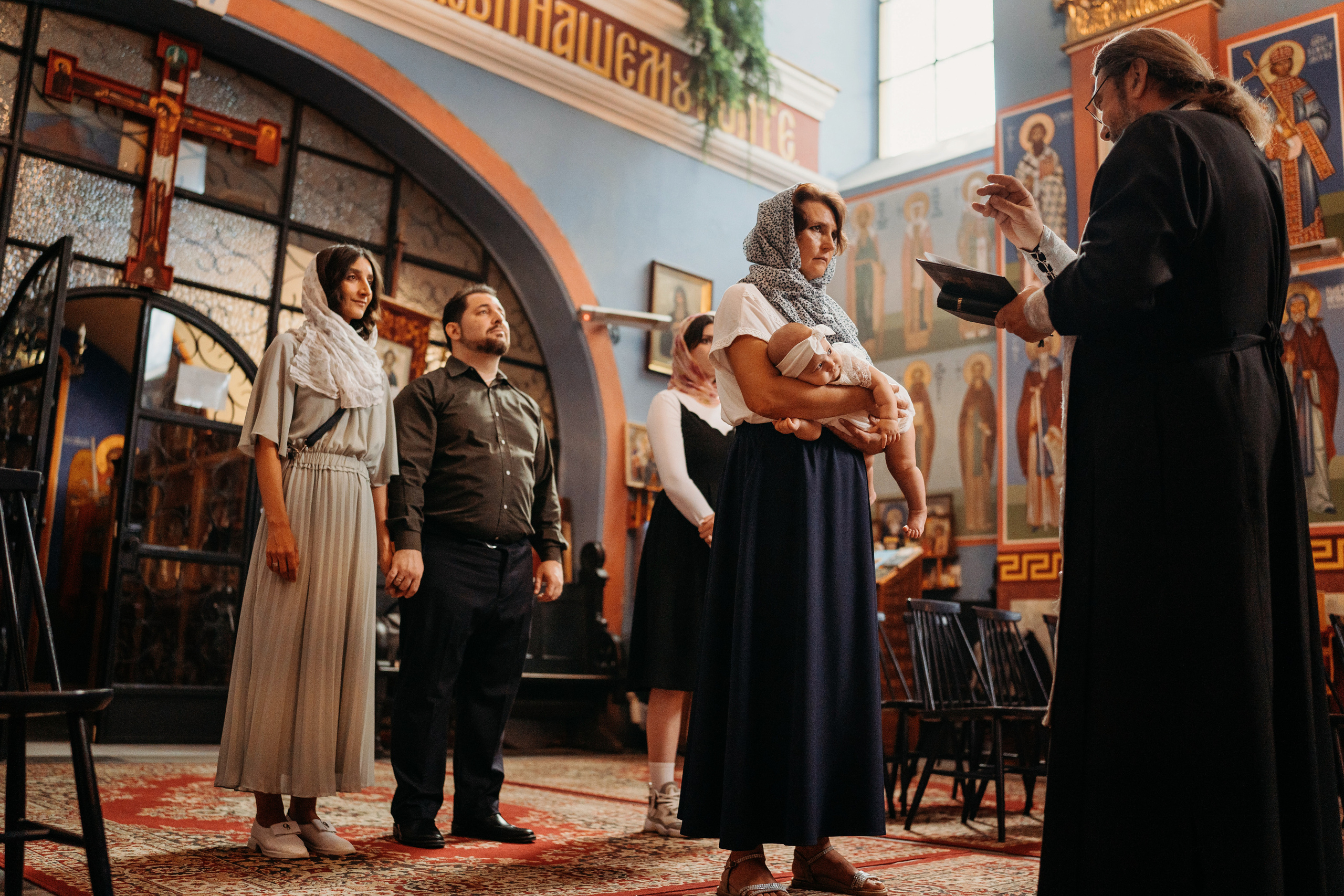 Таинство Крещения Елизаветы. Фотограф новорожденных и детей первого года Евгения Михалькевич