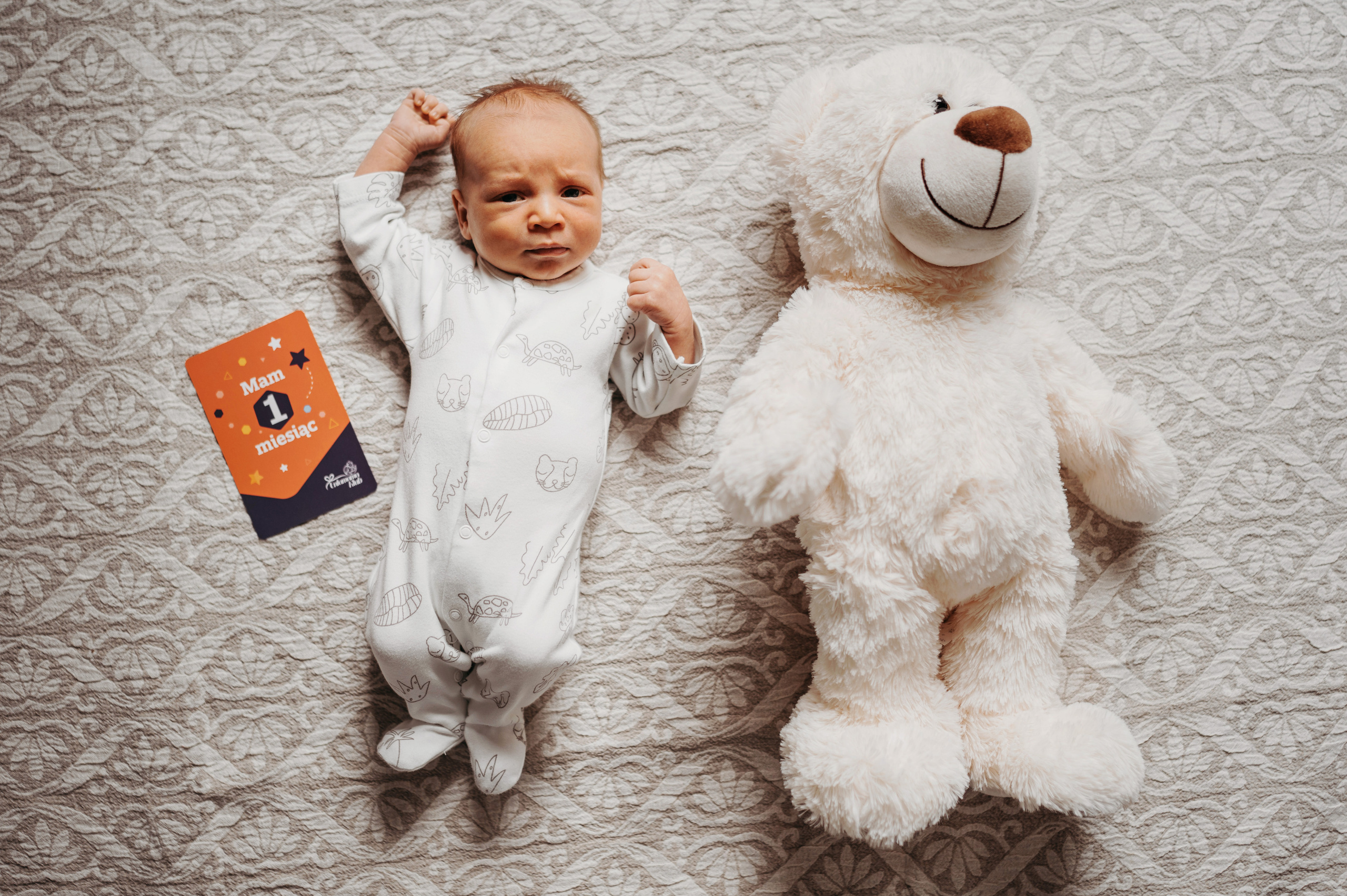 1 месяц. Фотограф новорожденных и детей первого года Евгения Михалькевич