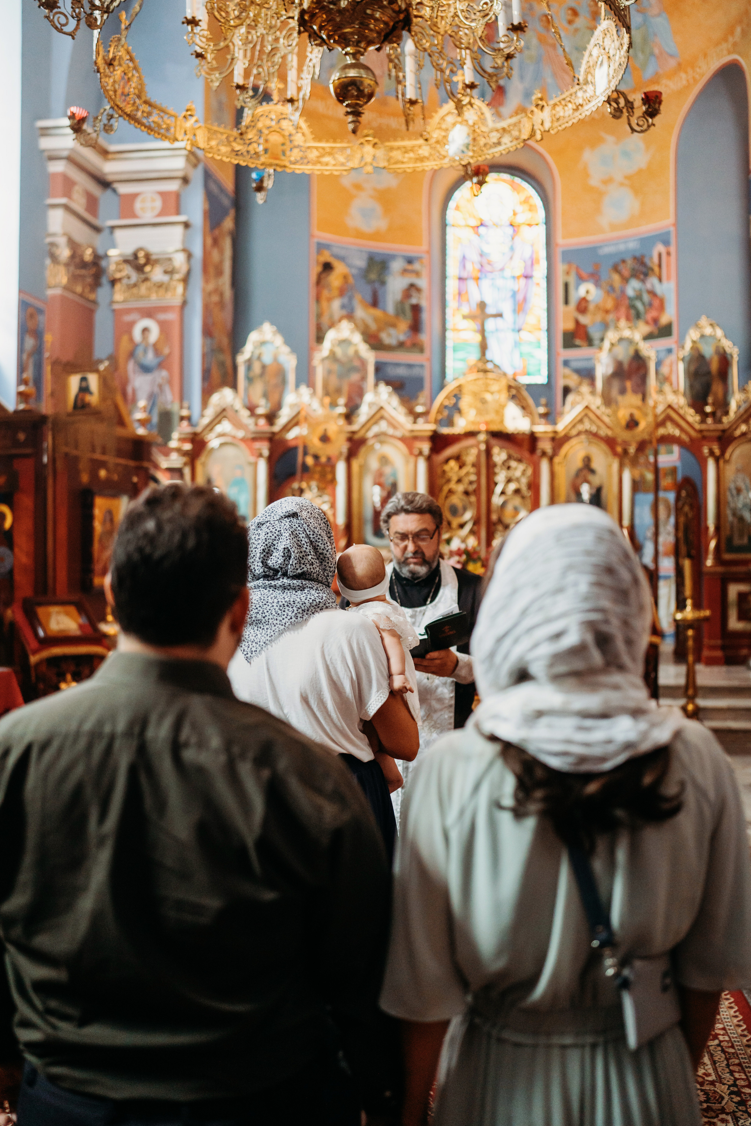 Таинство Крещения Елизаветы. Фотограф новорожденных и детей первого года Евгения Михалькевич