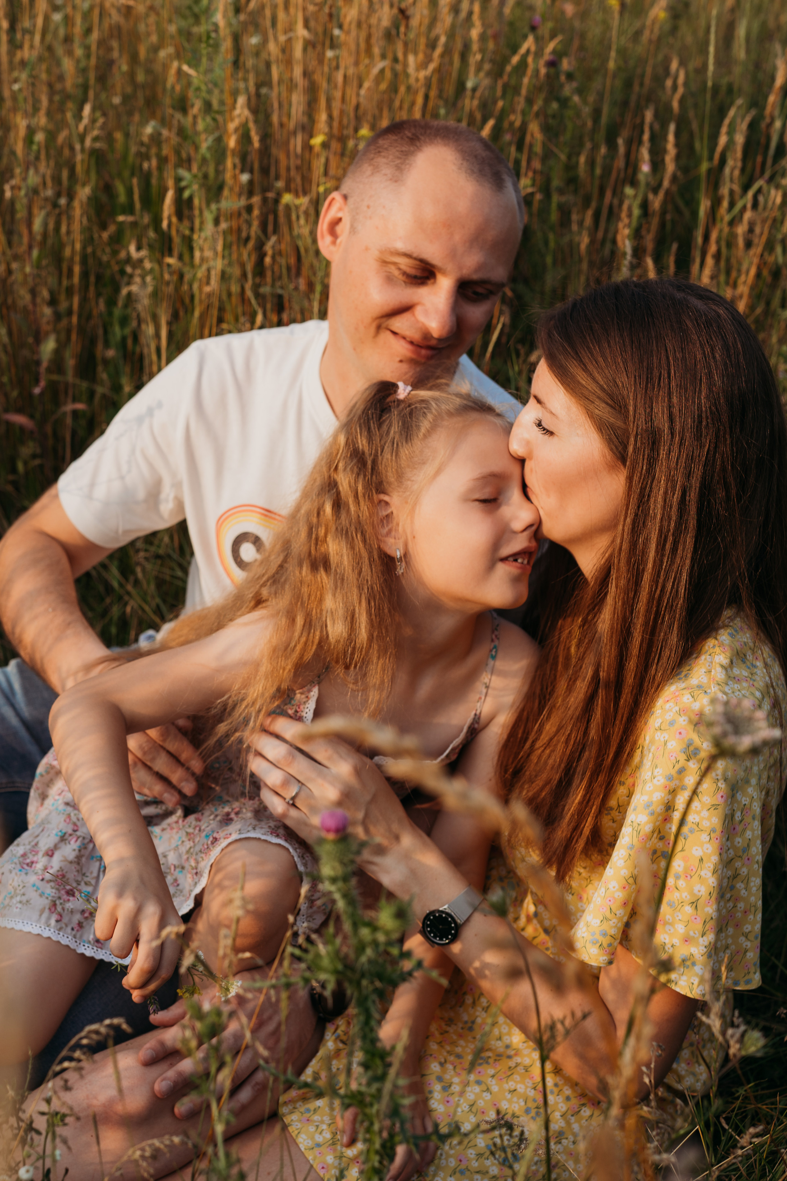 Анна, Стас и Маша (5 лет). Фотограф новорожденных и детей первого года Евгения Михалькевич