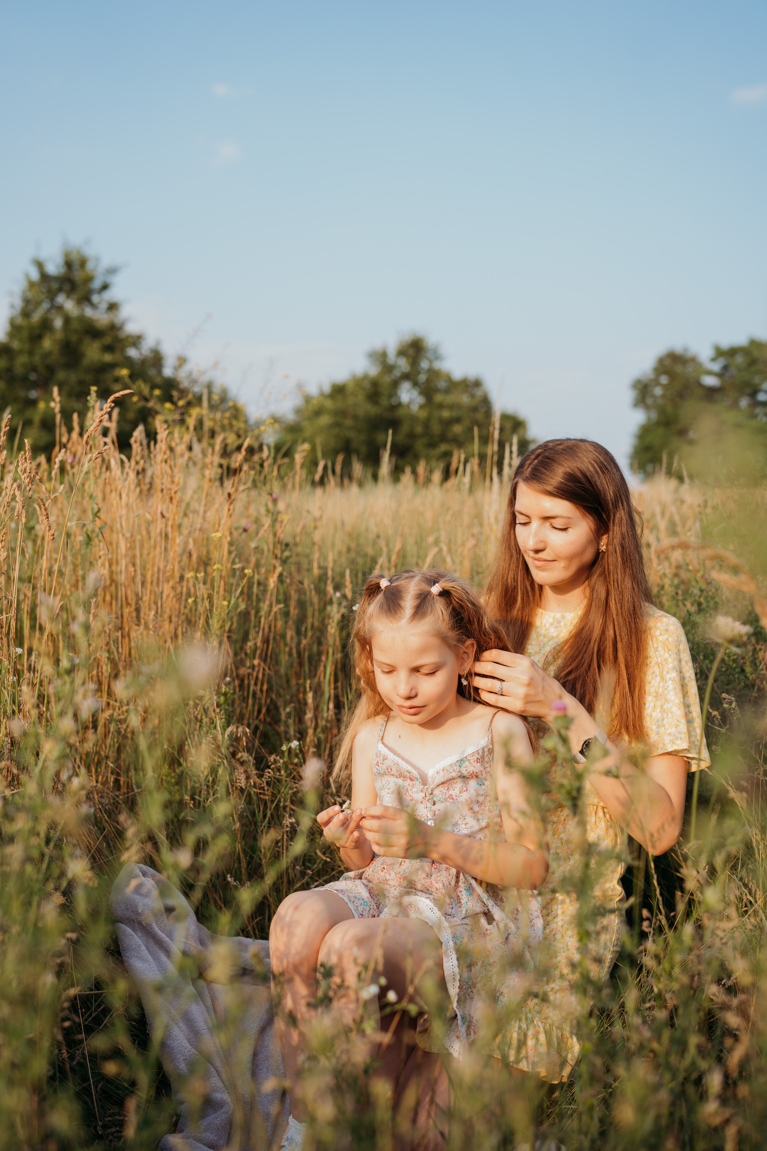 Анна, Стас и Маша (5 лет). Фотограф новорожденных и детей первого года Евгения Михалькевич