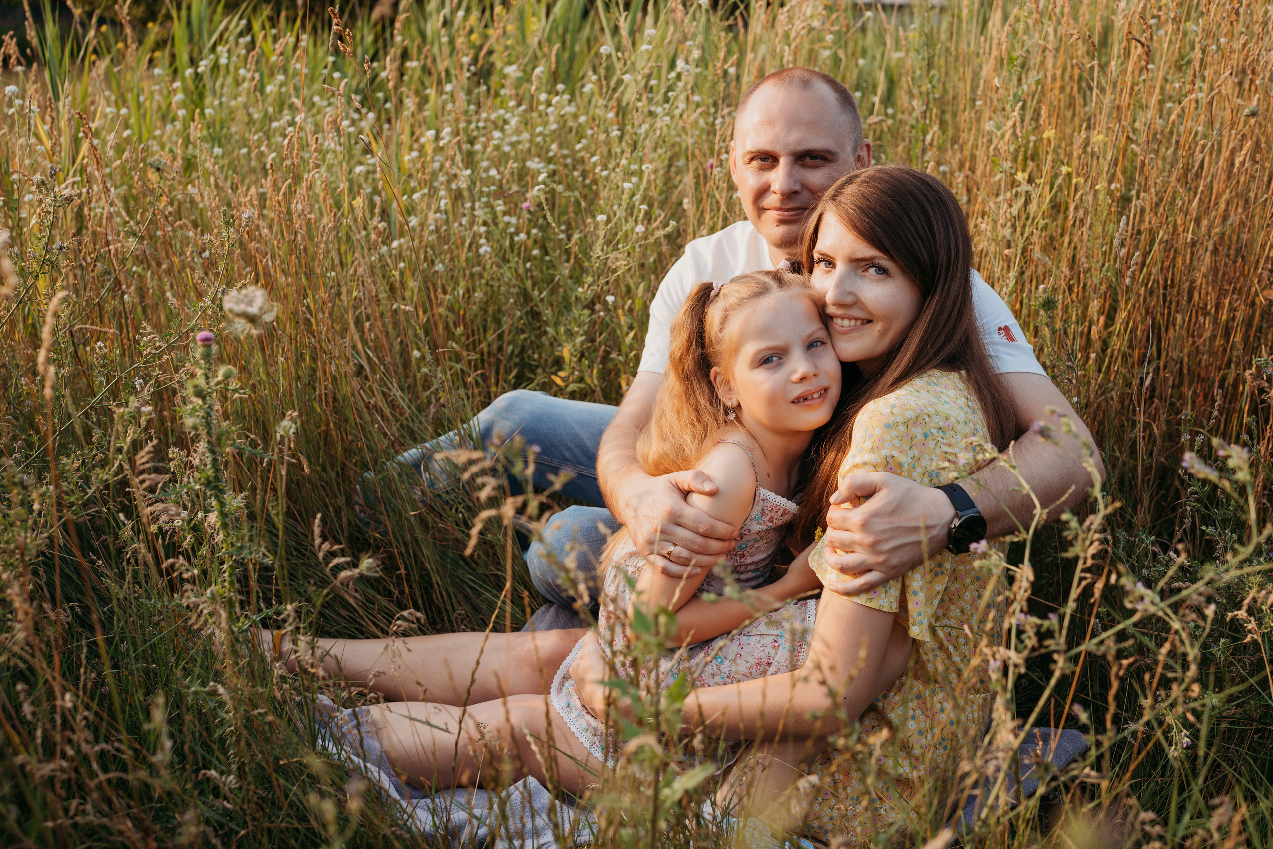 Анна, Стас и Маша (5 лет). Фотограф новорожденных и детей первого года Евгения Михалькевич