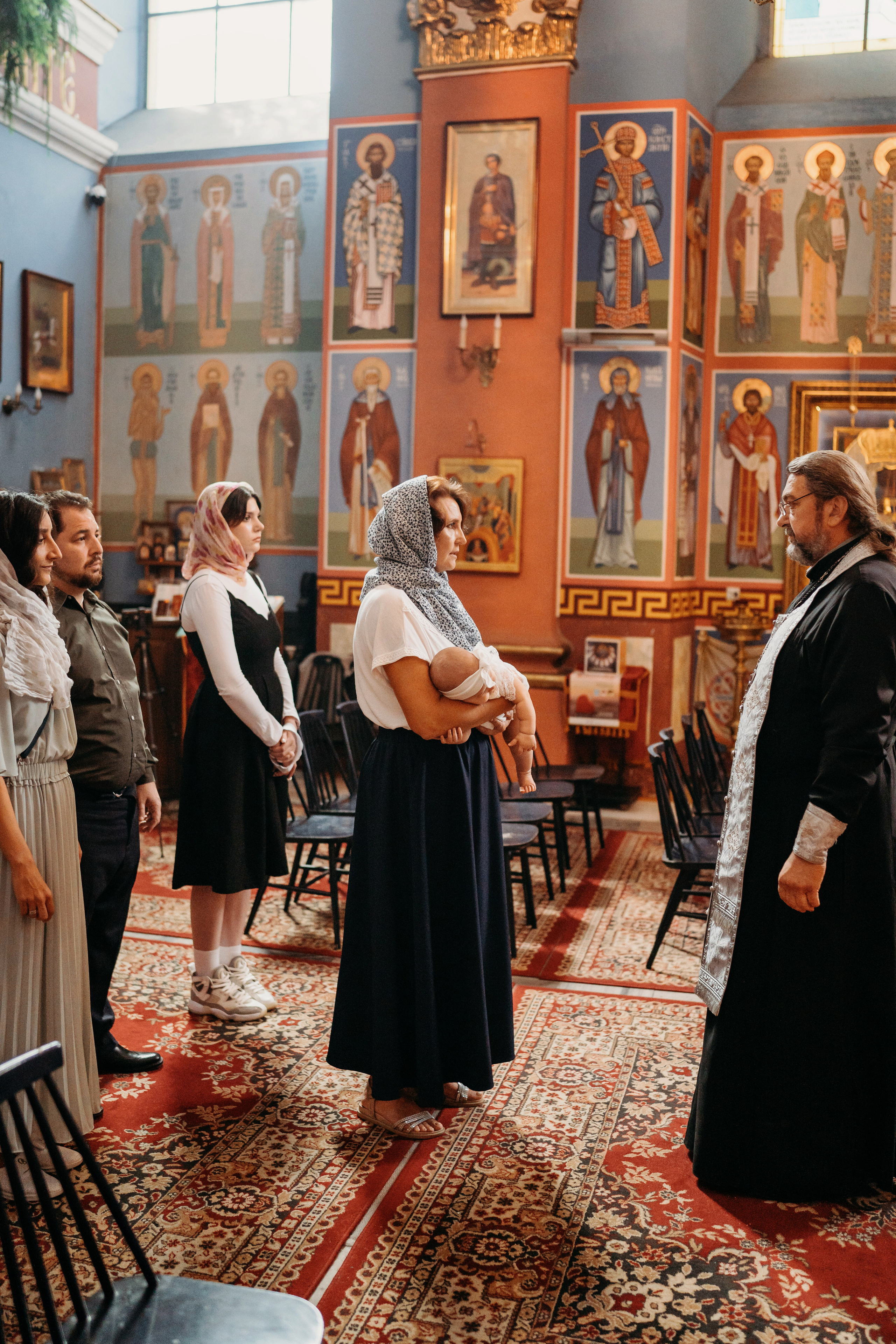 Таинство Крещения Елизаветы. Фотограф новорожденных и детей первого года Евгения Михалькевич