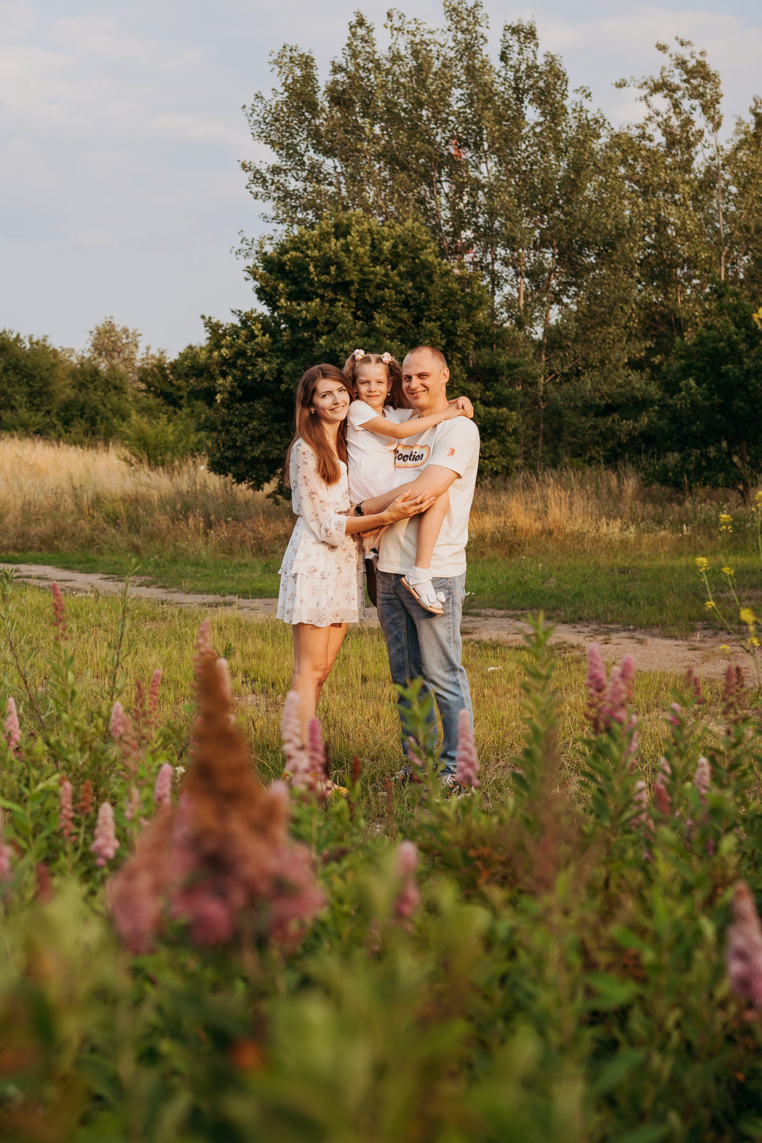 Анна, Стас и Маша (5 лет). Фотограф новорожденных и детей первого года Евгения Михалькевич