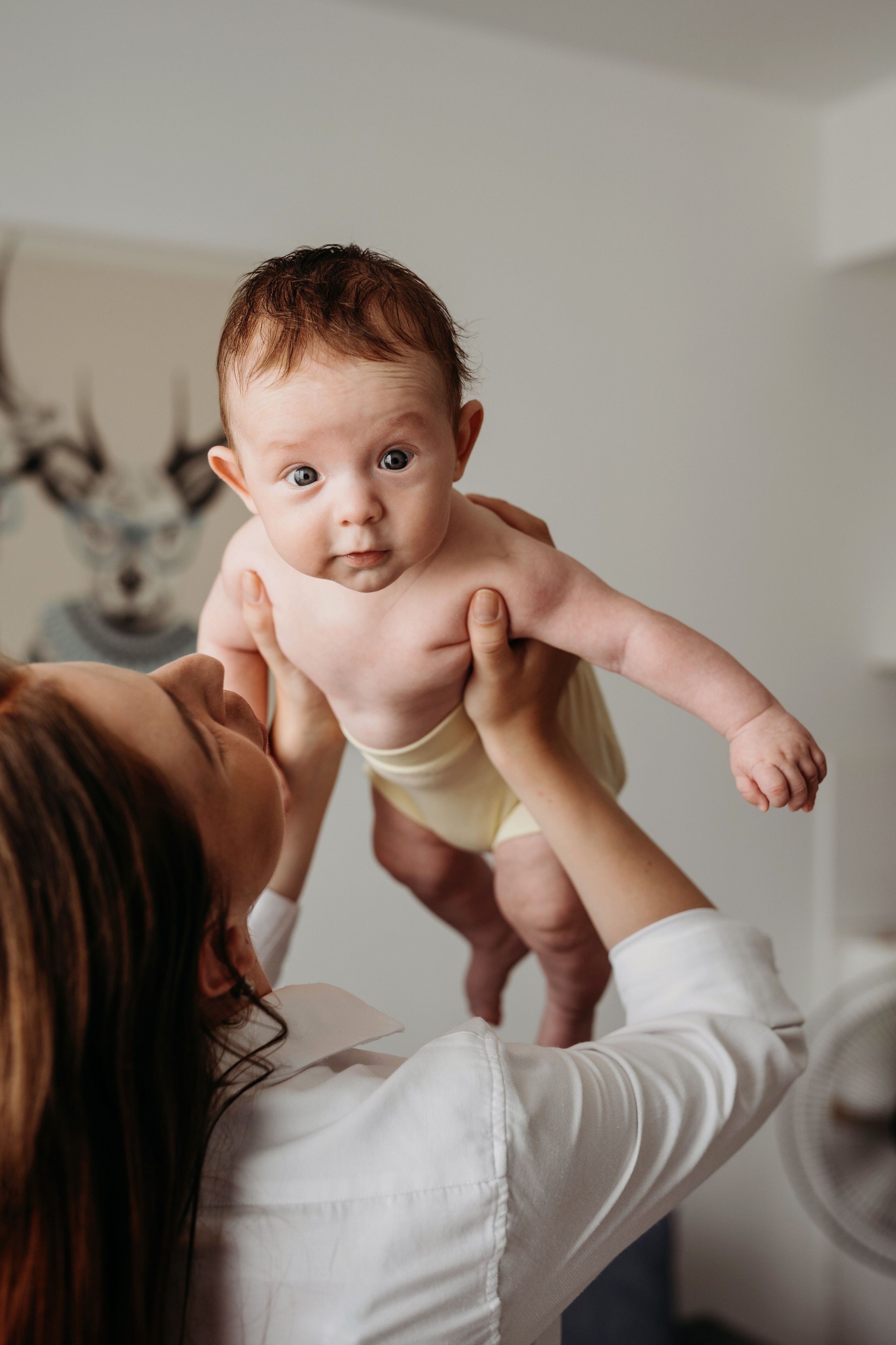 Домашняя фотосессия. Фотограф новорожденных и детей первого года Евгения Михалькевич