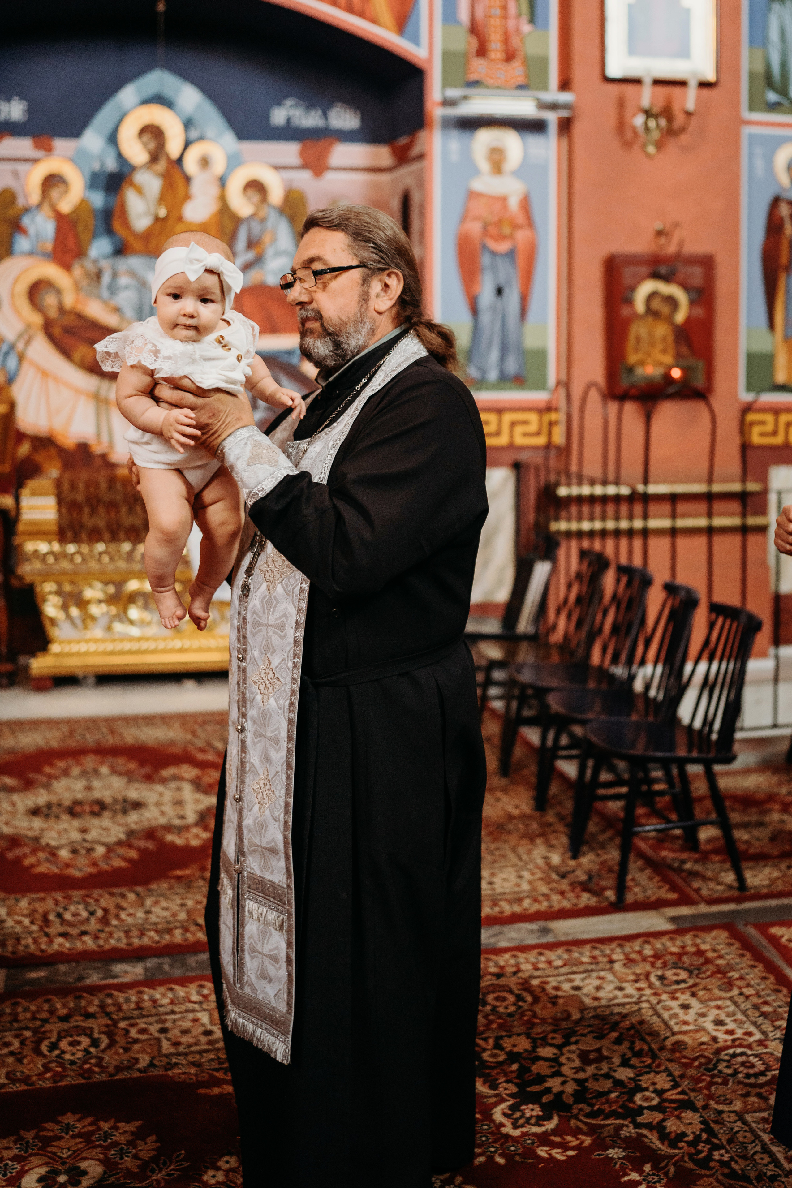 Таинство Крещения Елизаветы. Фотограф новорожденных и детей первого года Евгения Михалькевич