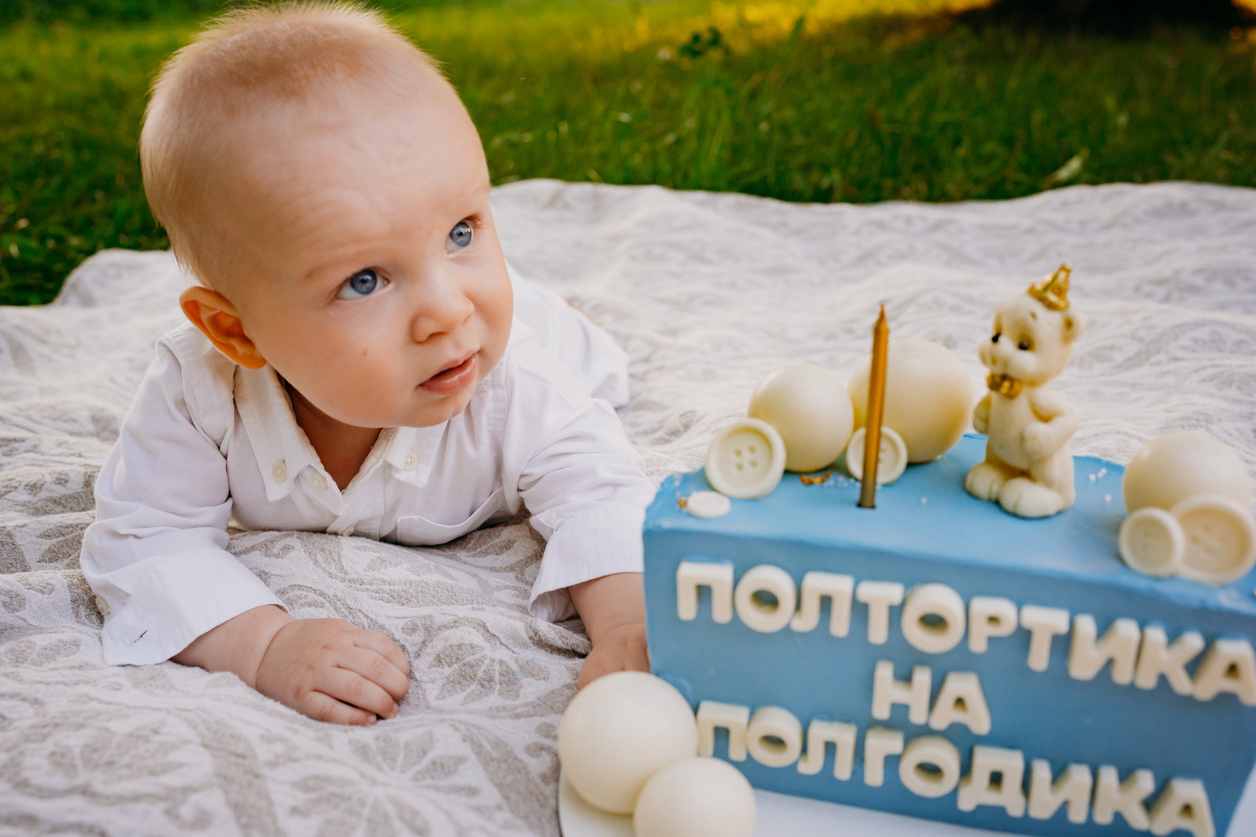 12 месяцев. Фотограф новорожденных и детей первого года Евгения Михалькевич