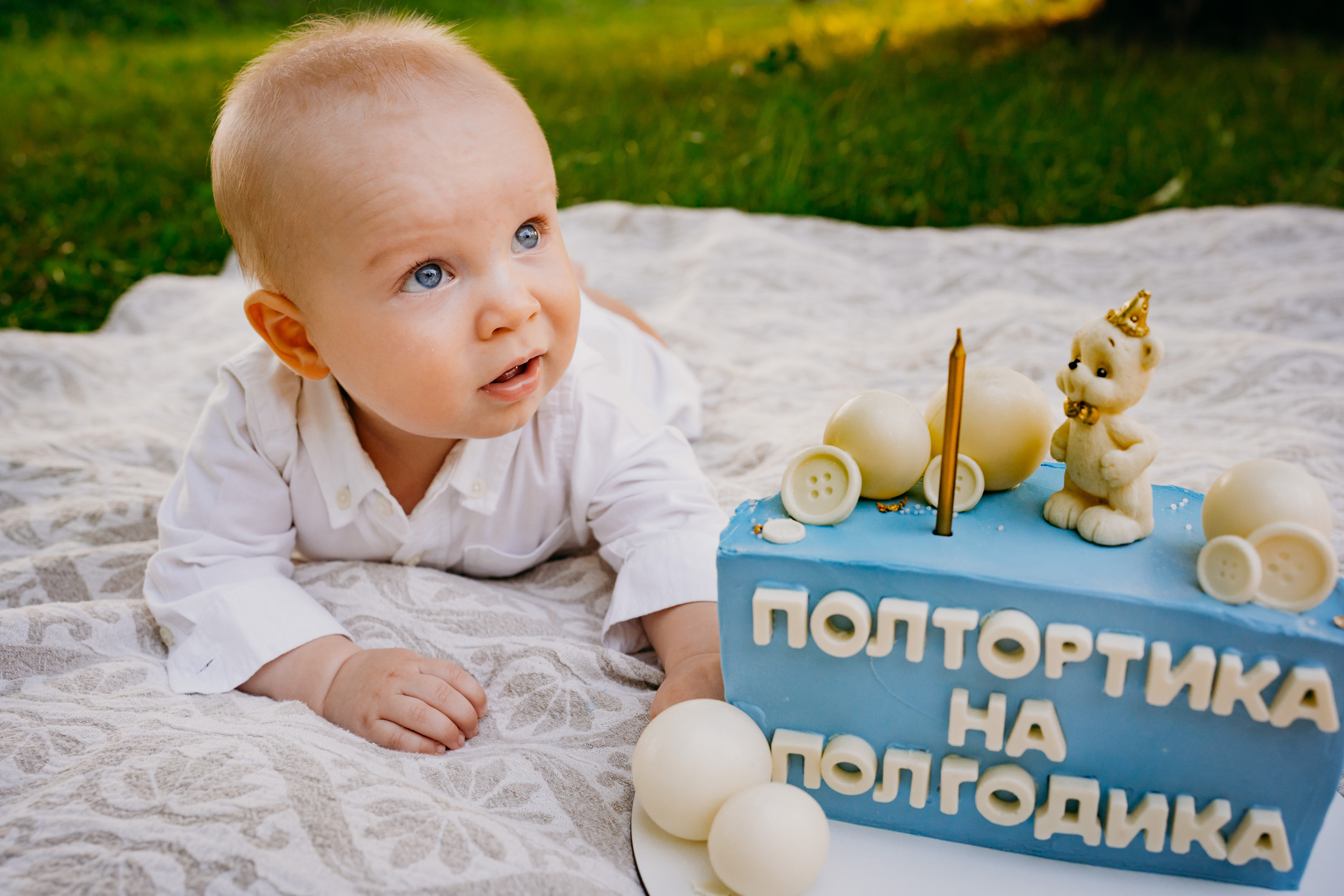 6 месяцев. Фотограф новорожденных и детей первого года Евгения Михалькевич