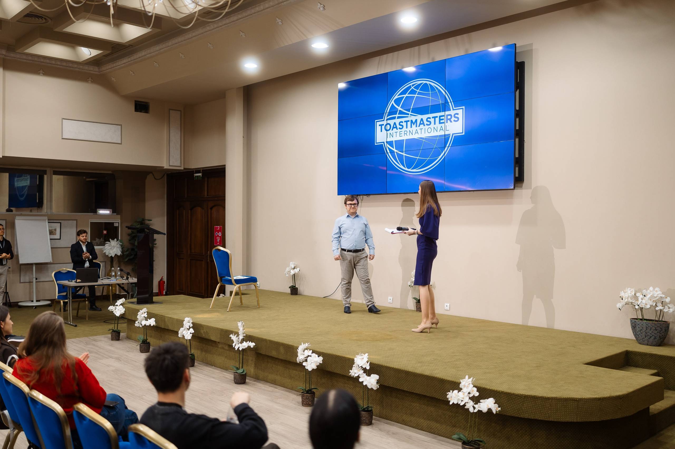 Toastmasters Conference. Marius Ciocan