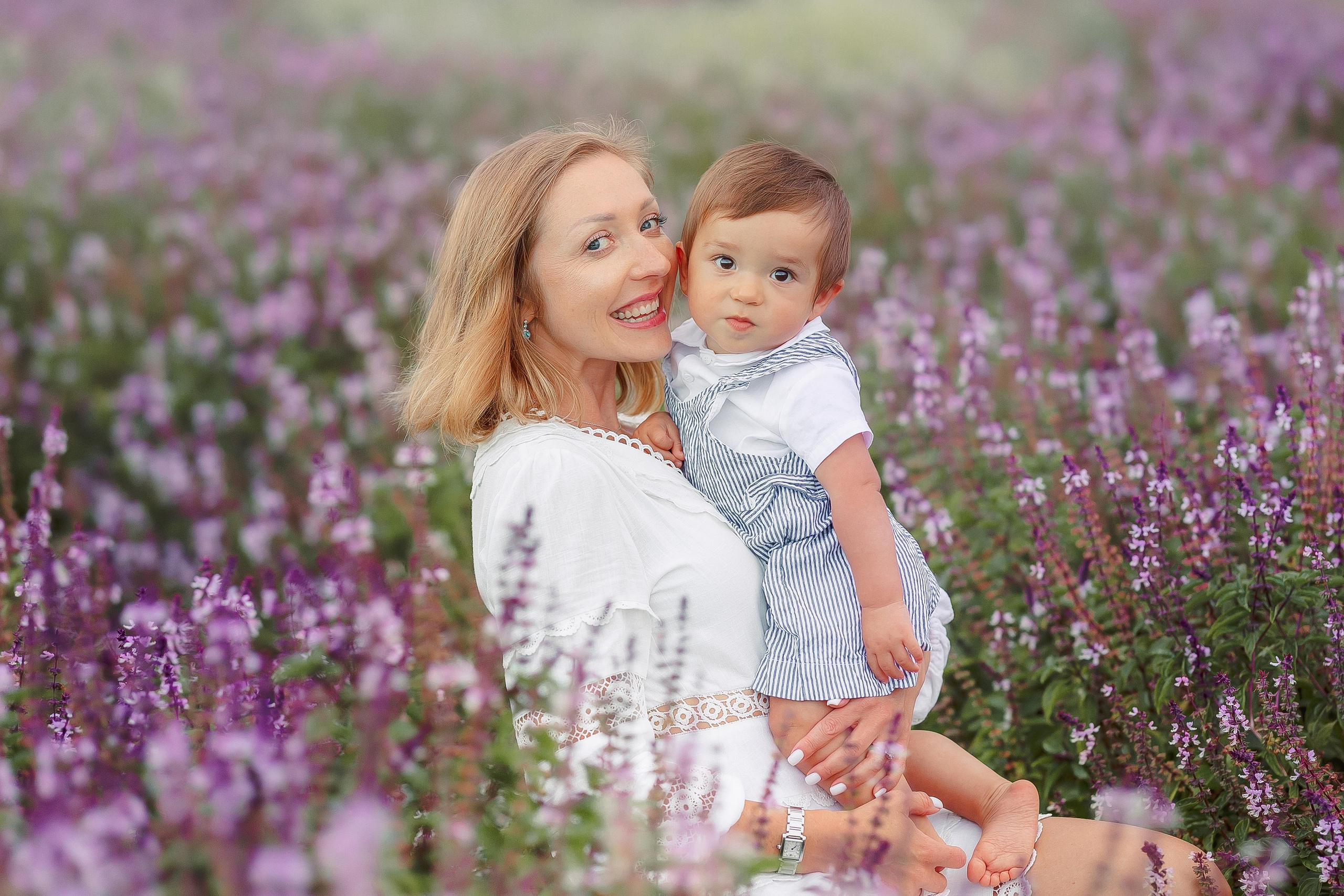 Lavender Family Session. Family and Event photographer in Homestead and Miami areas of Florida
