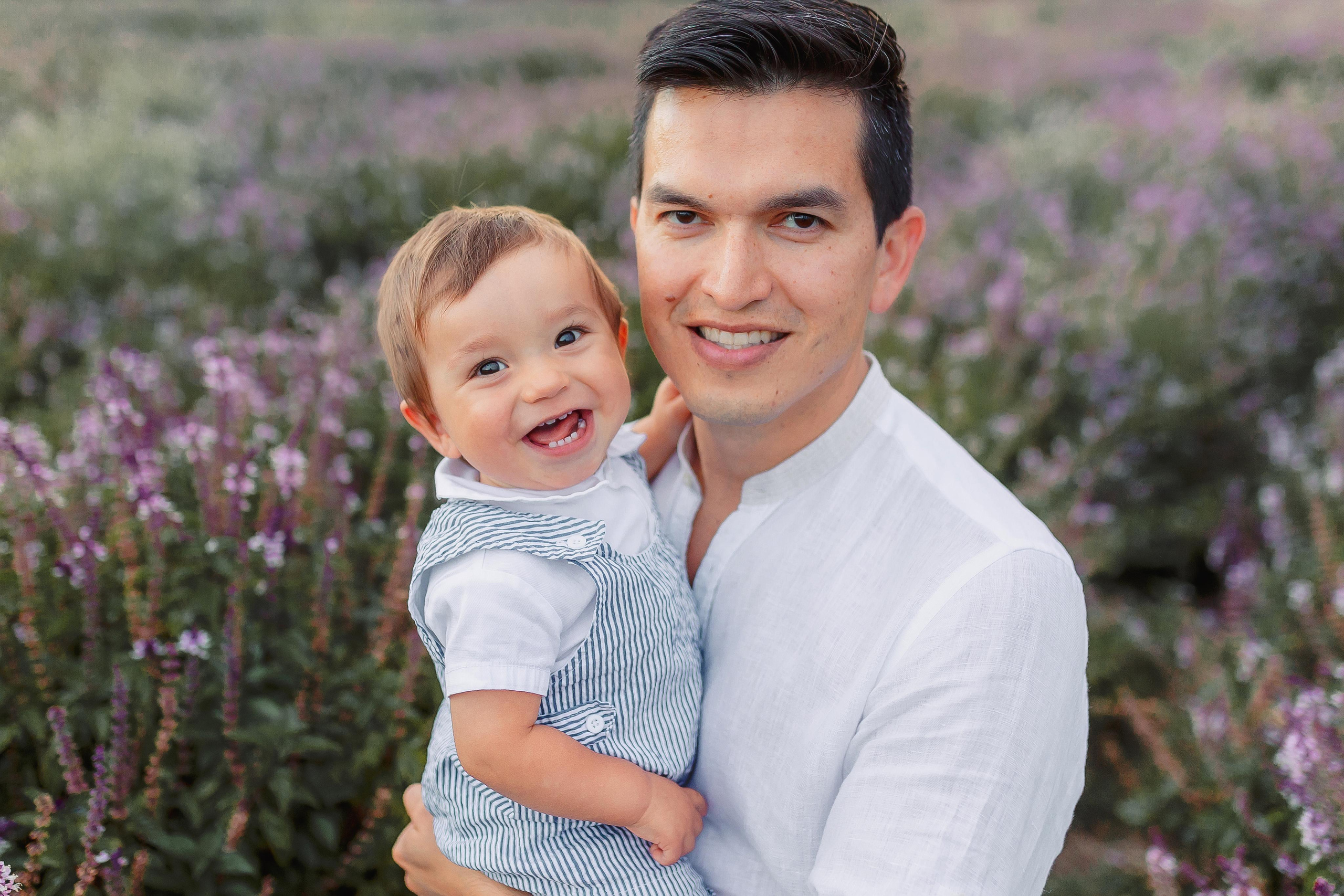 Lavender Family Session. Family and Event photographer in Homestead and Miami areas of Florida