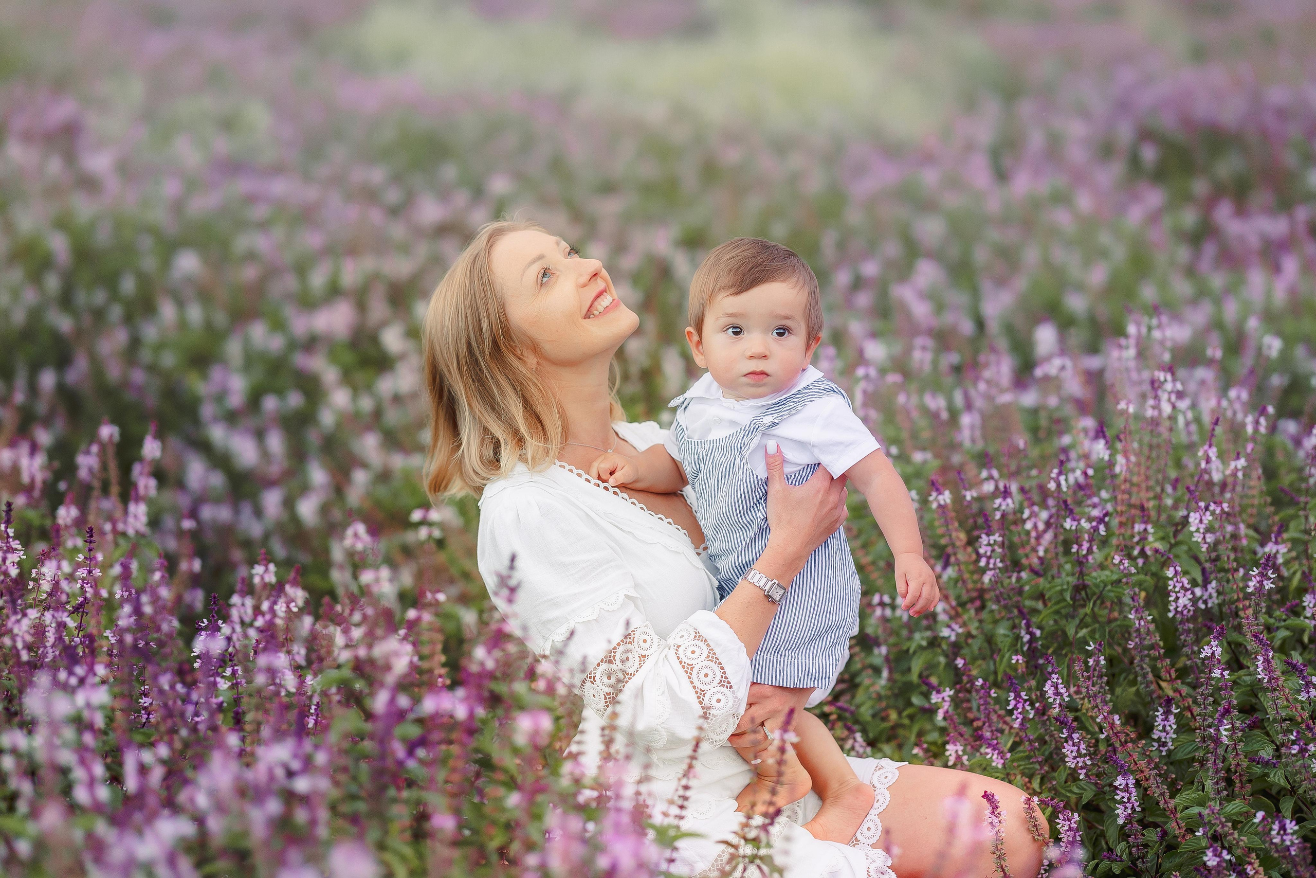 Lavender Family Session. Family and Event photographer in Homestead and Miami areas of Florida