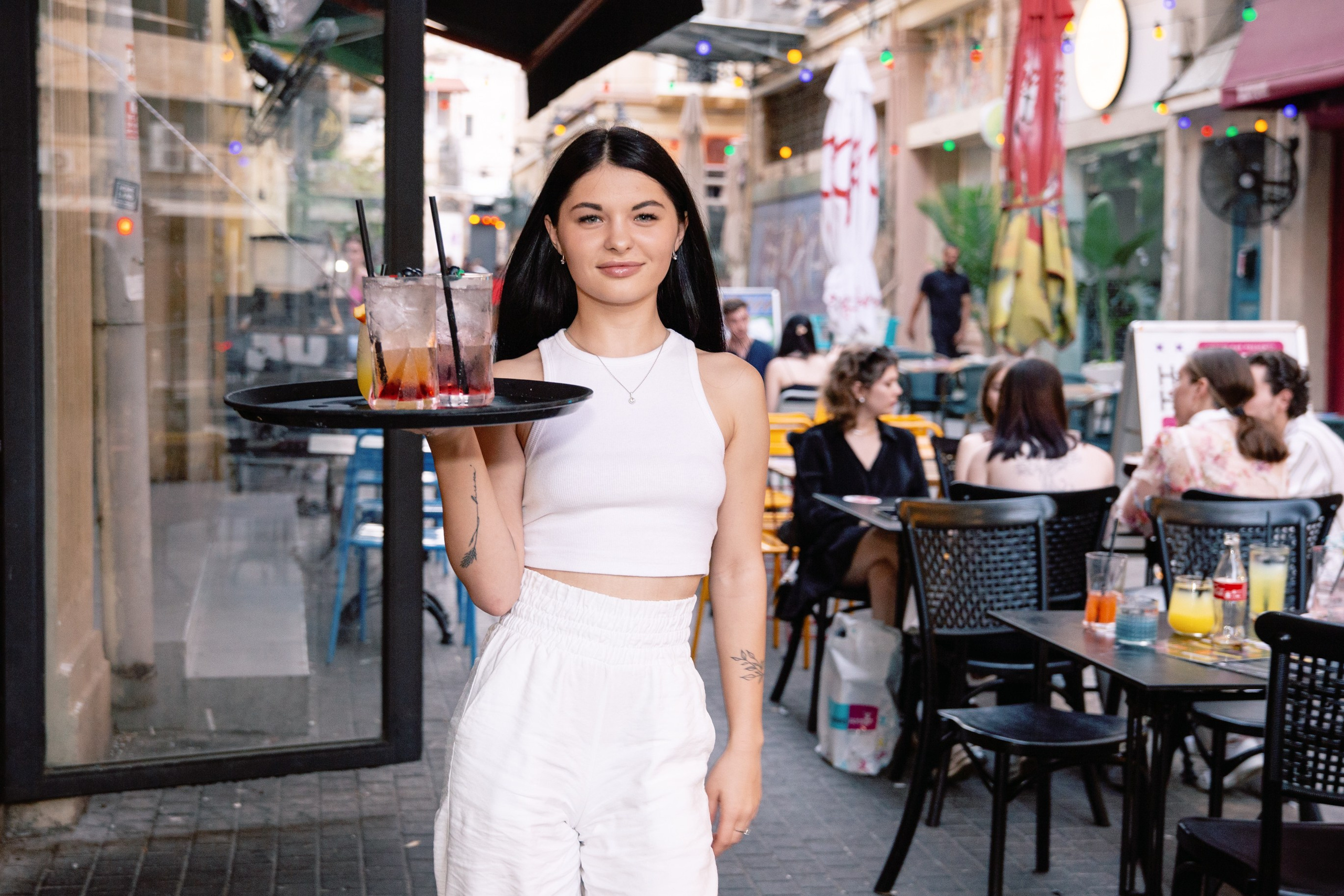 Контентная съемка для бара Focus. Портретный и репортажный фотограф в Израиле Рома Бирман