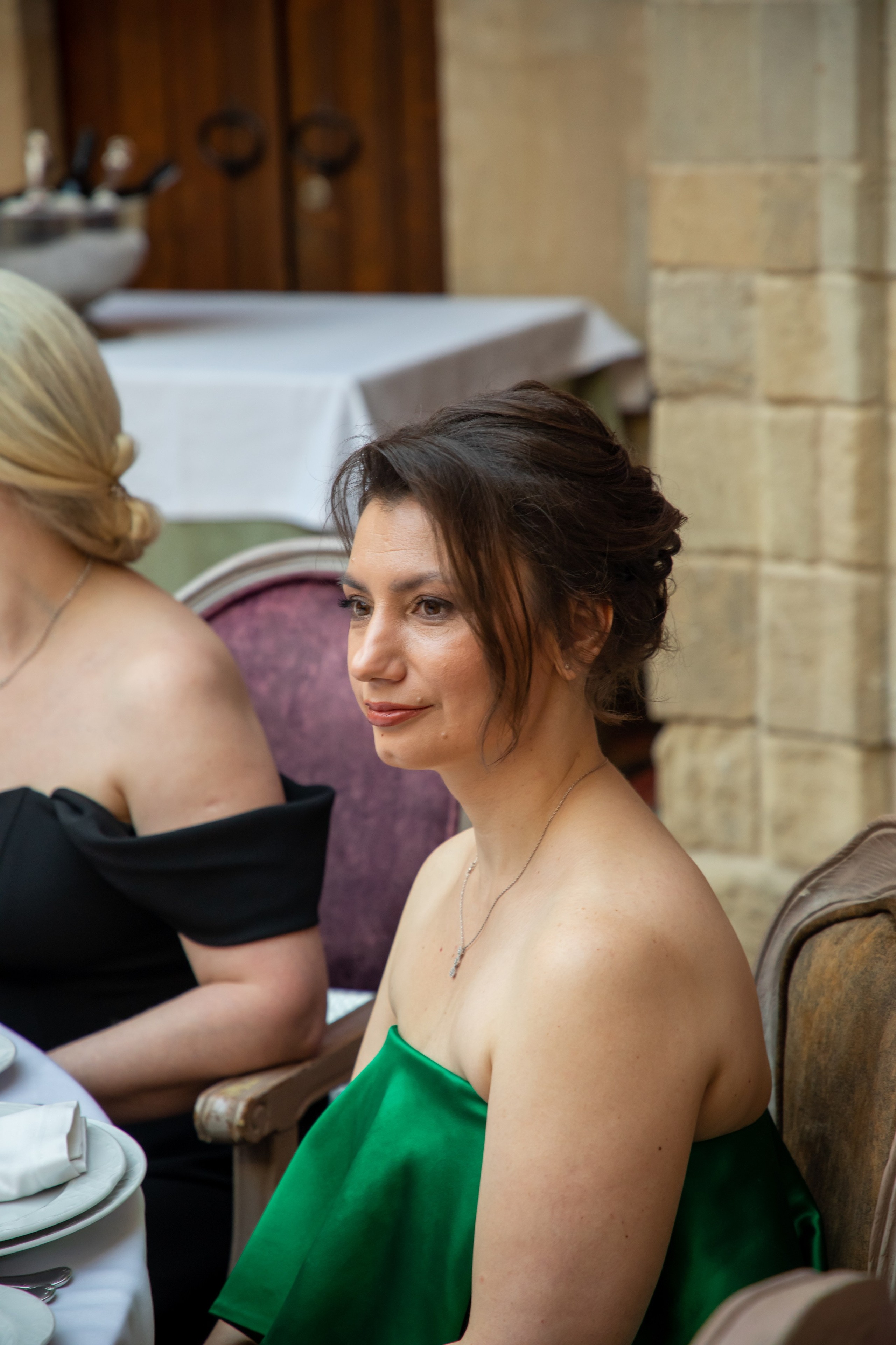 Gala-Dinner with the French Countess, the main etiquette expert Marie de Tilly. Baku Photographer