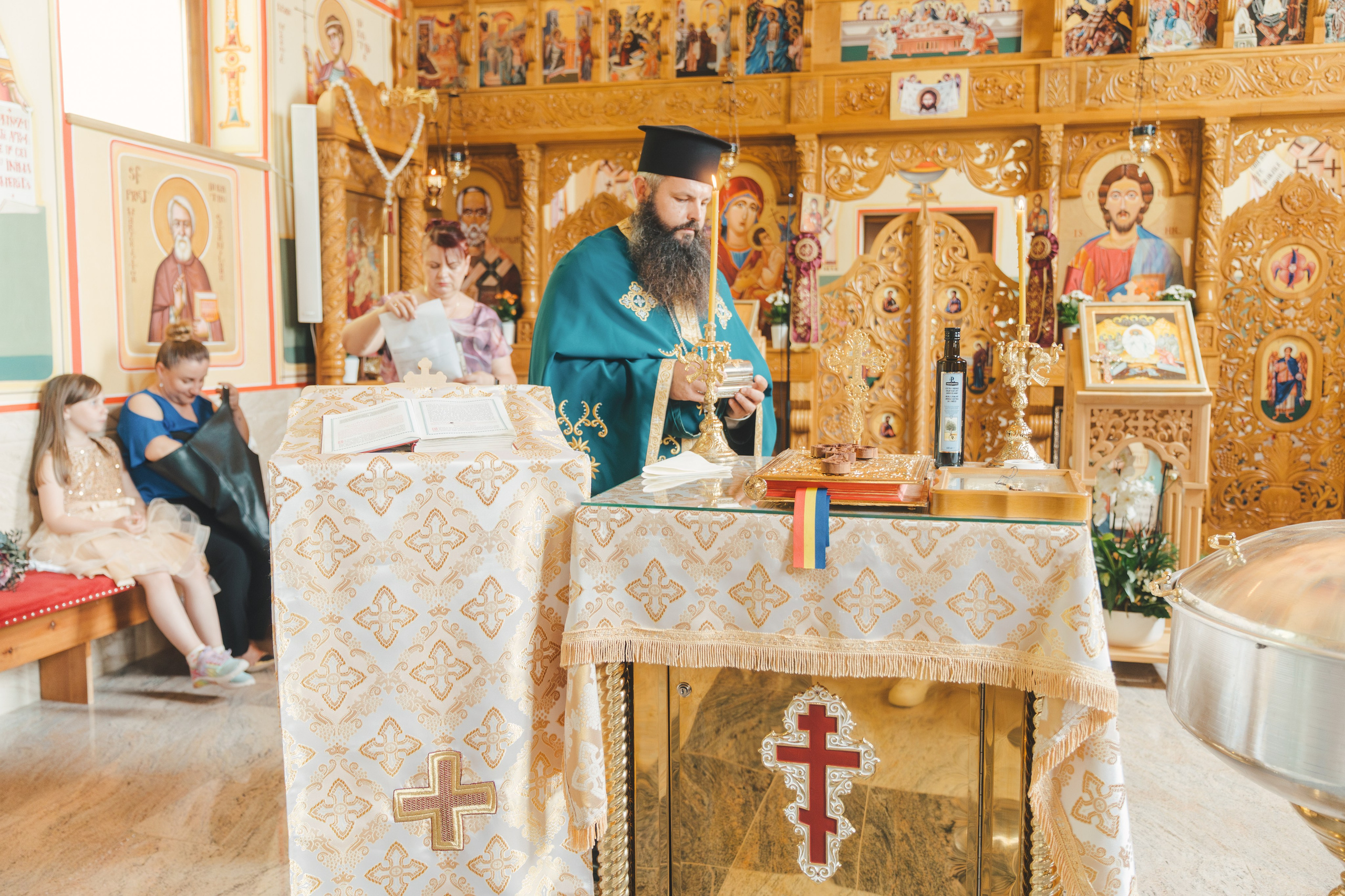 Théo Andrei`s Christening