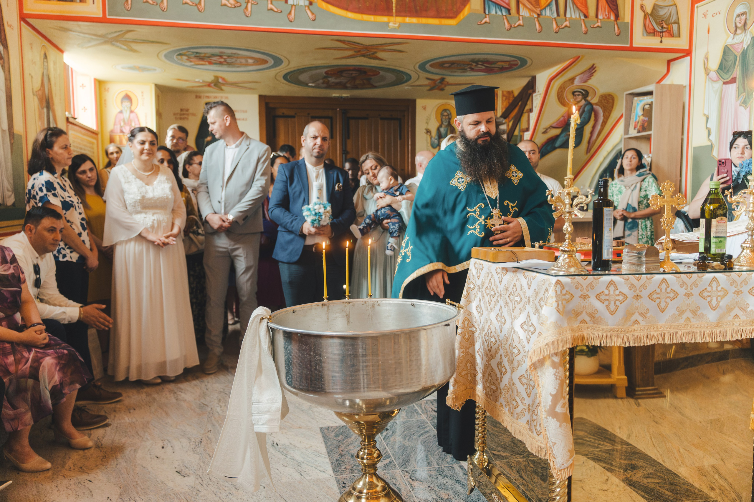 Théo Andrei`s Christening