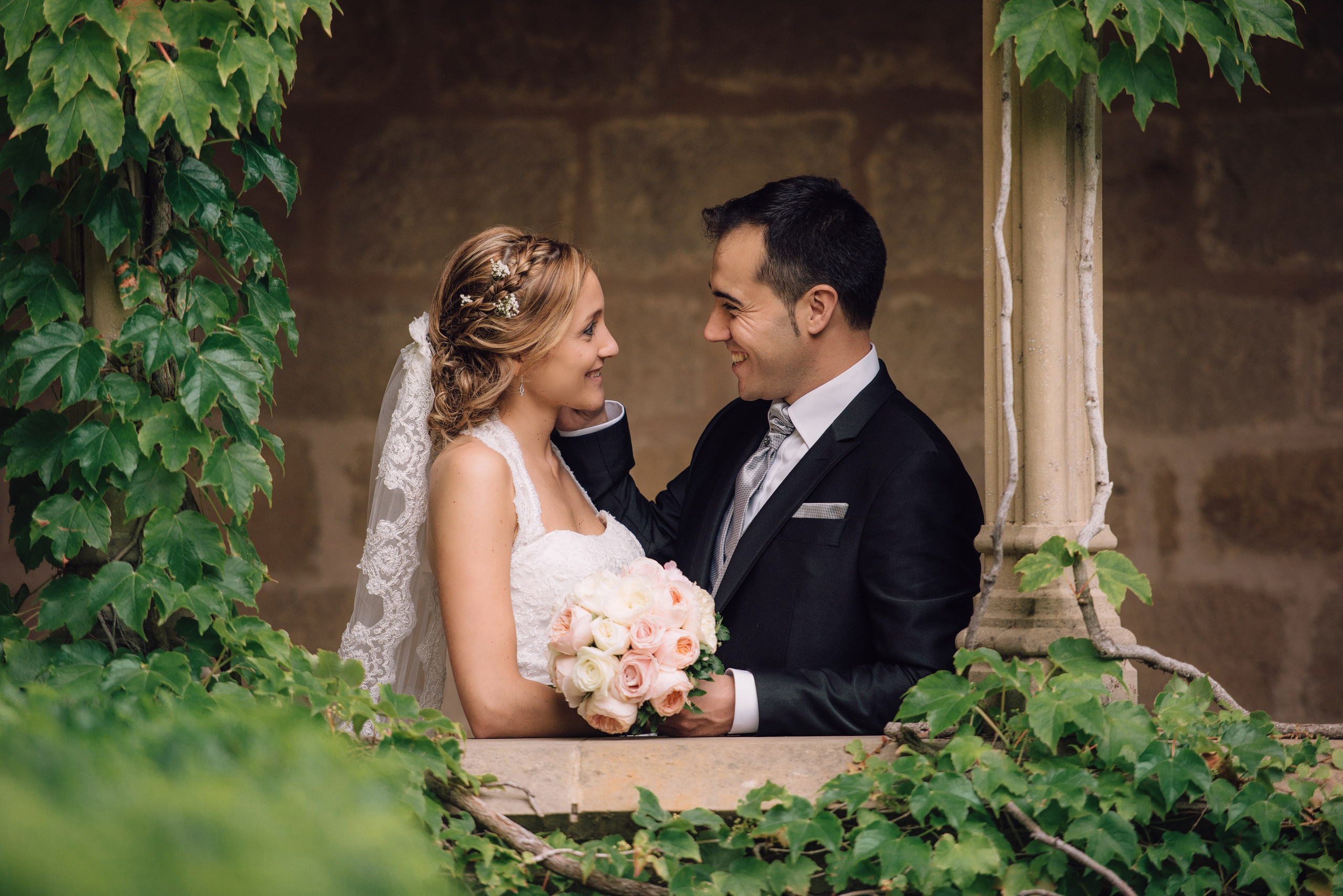 Сказочная свадьба в замке Олите с фотографом из Памплоны. Фотограф в стране Басков