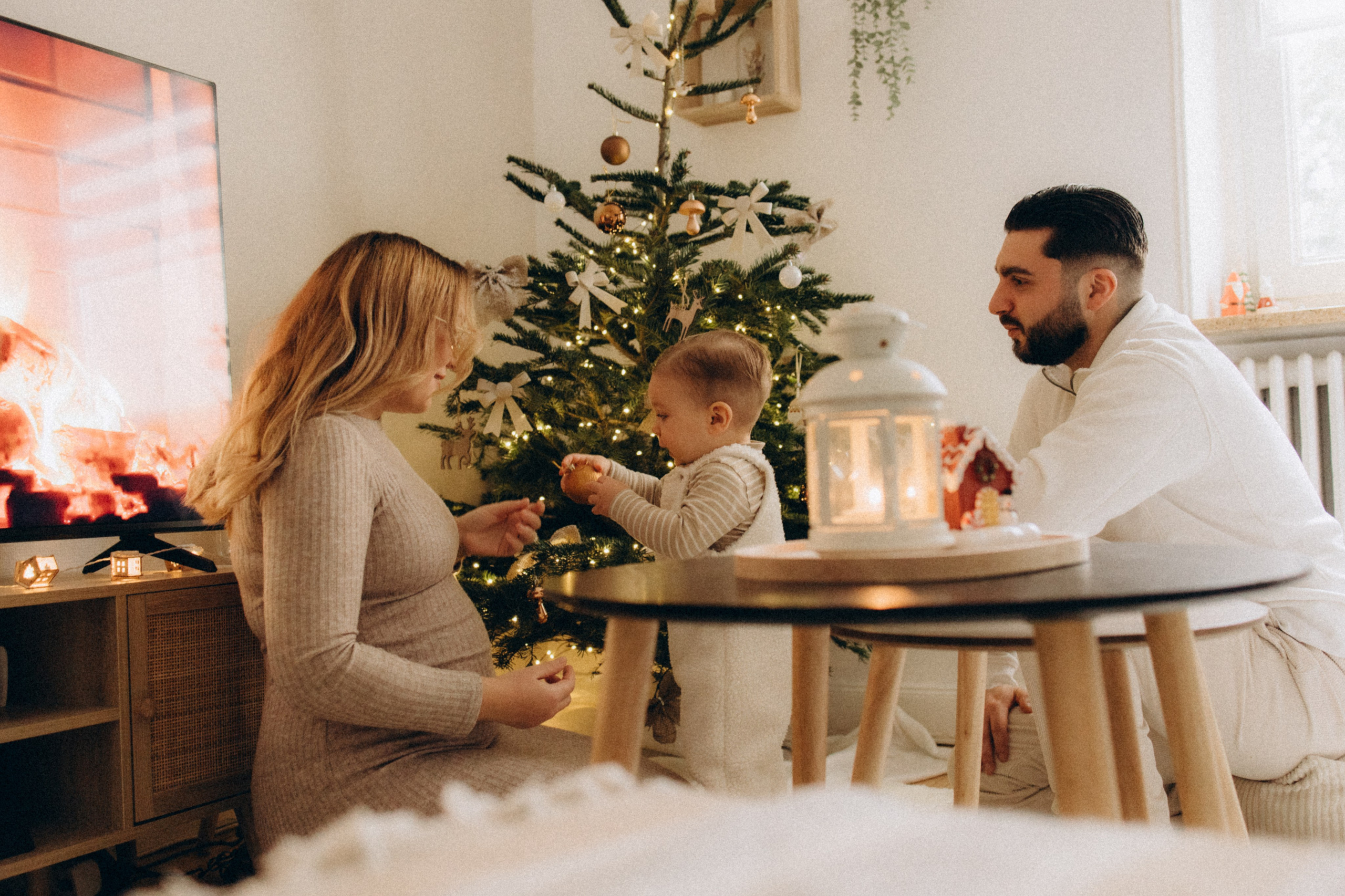 Séances Noël. Семейный фотограф во Франции (Мец, Люксембург)