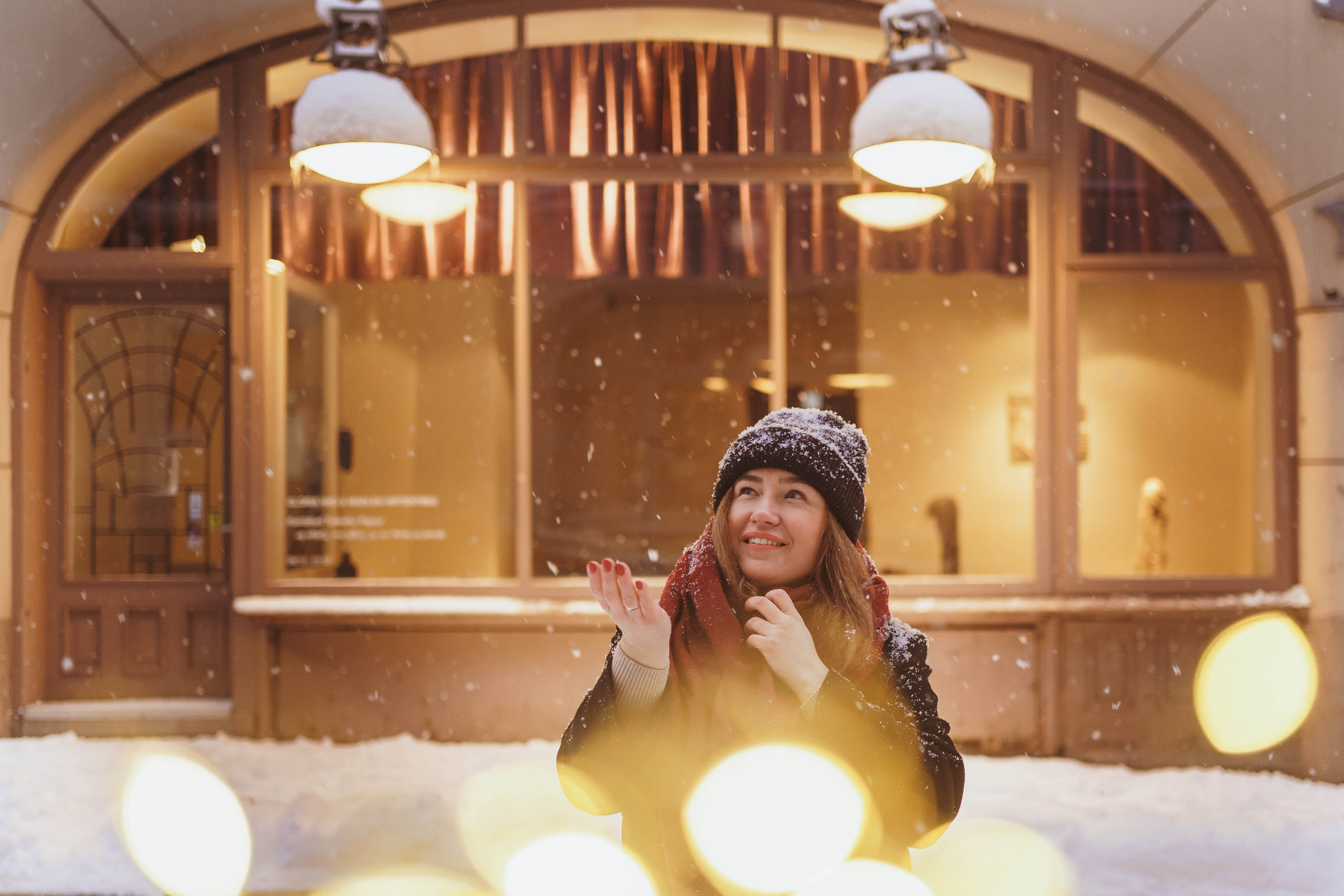 Winter Story with Alla. Fotograaf Tatjana Otter