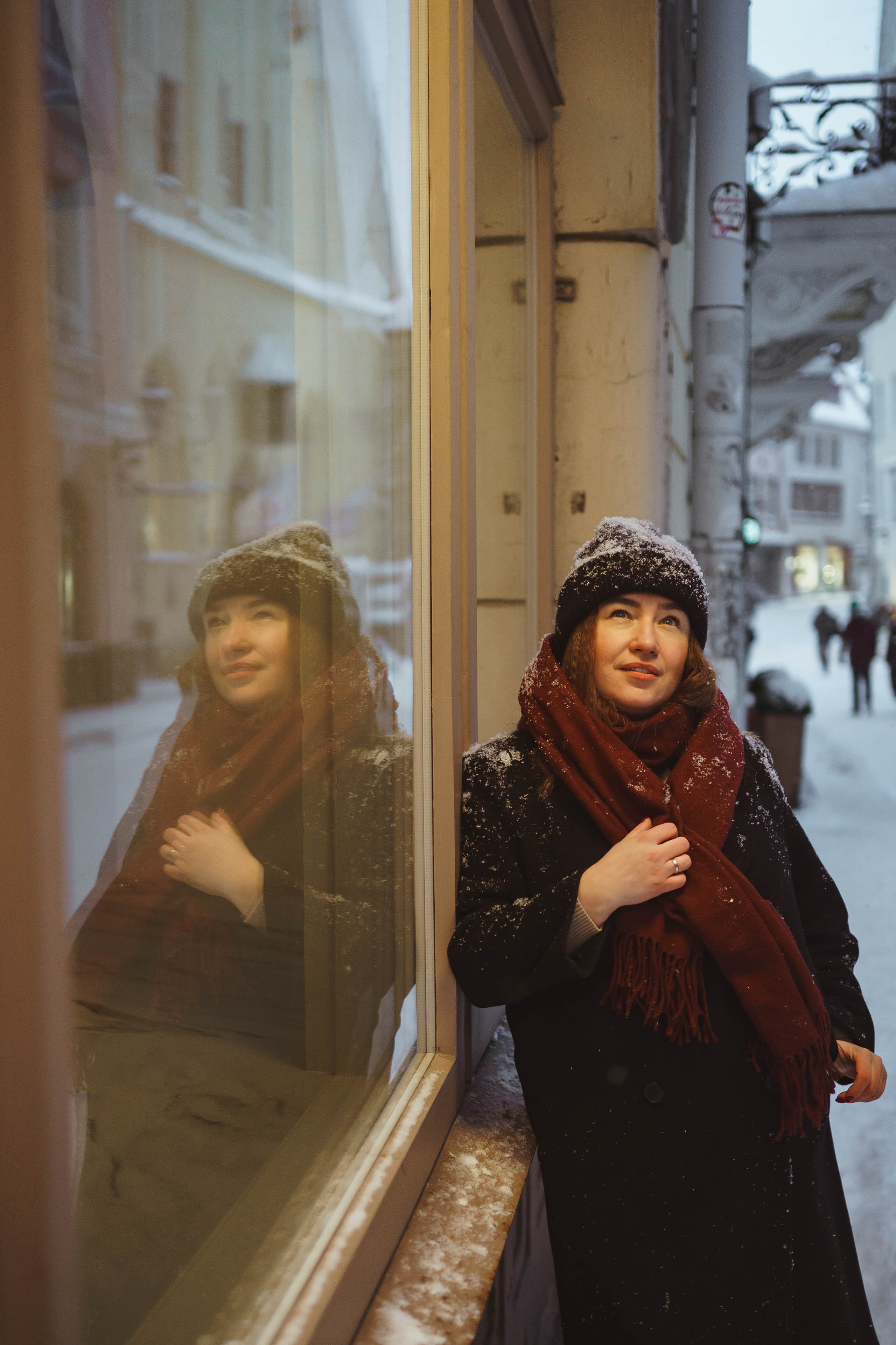 Winter Story with Alla. Fotograaf Tatjana Otter