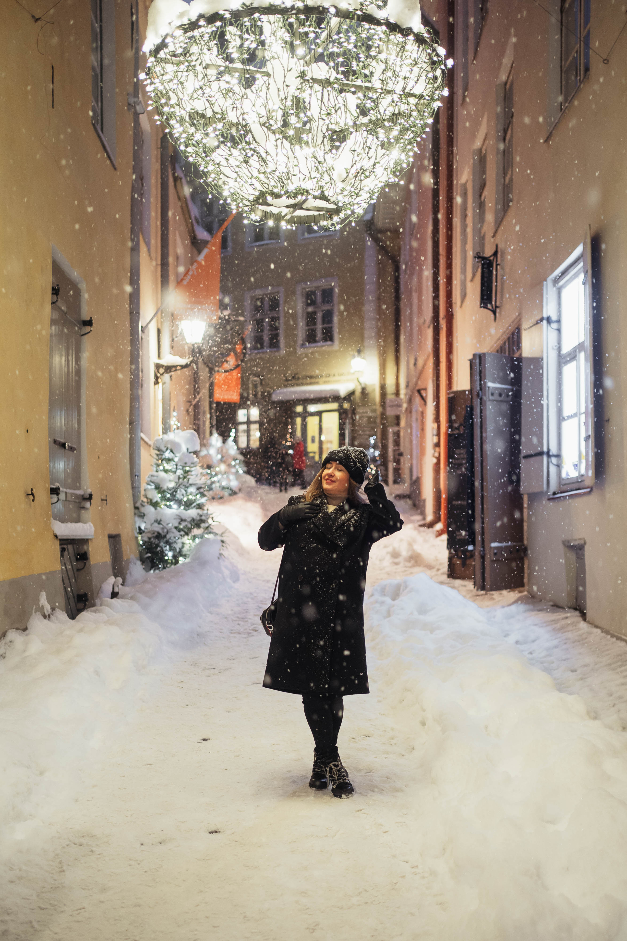 Winter Story with Alla. Fotograaf Tatjana Otter