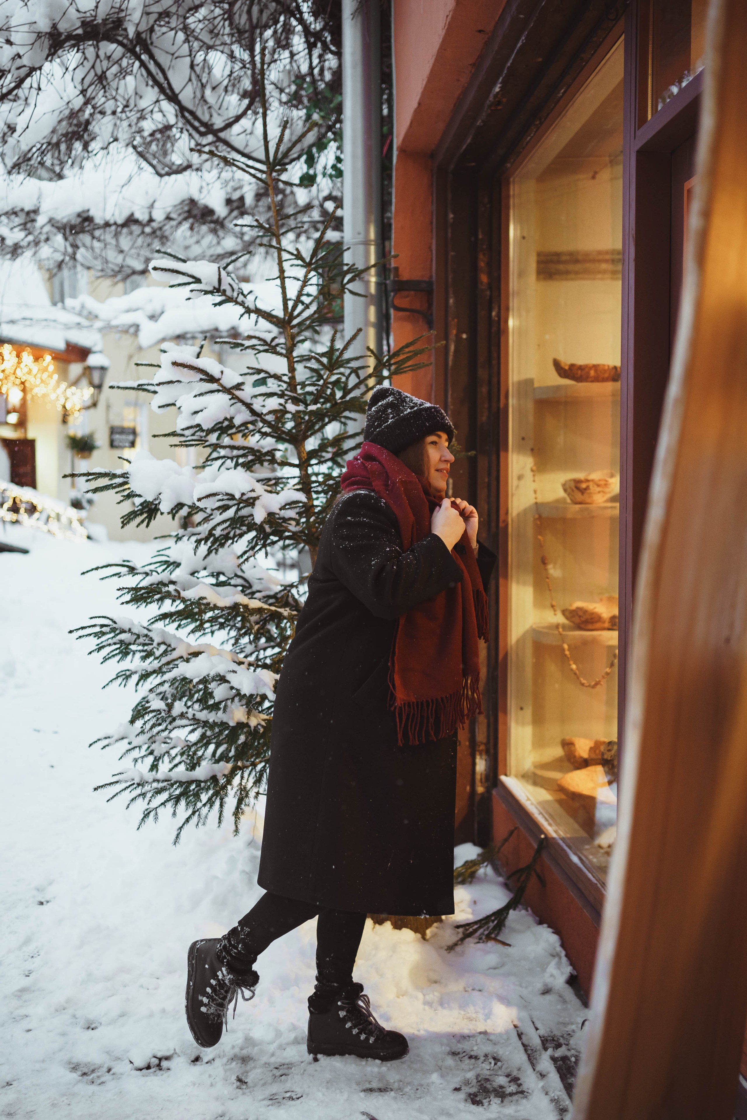 Winter Story with Alla. Fotograaf Tatjana Otter