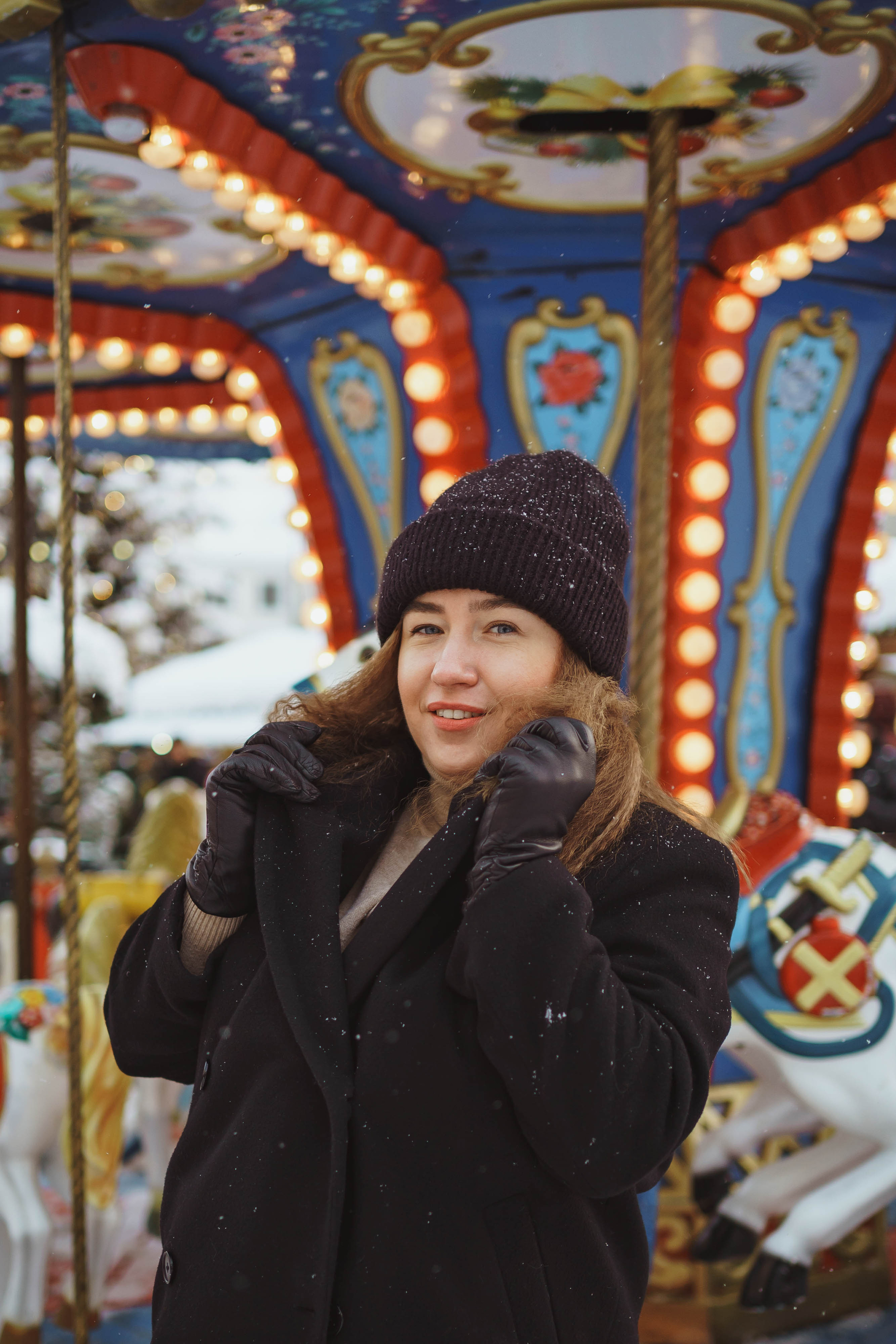 Winter Story with Alla. Fotograaf Tatjana Otter