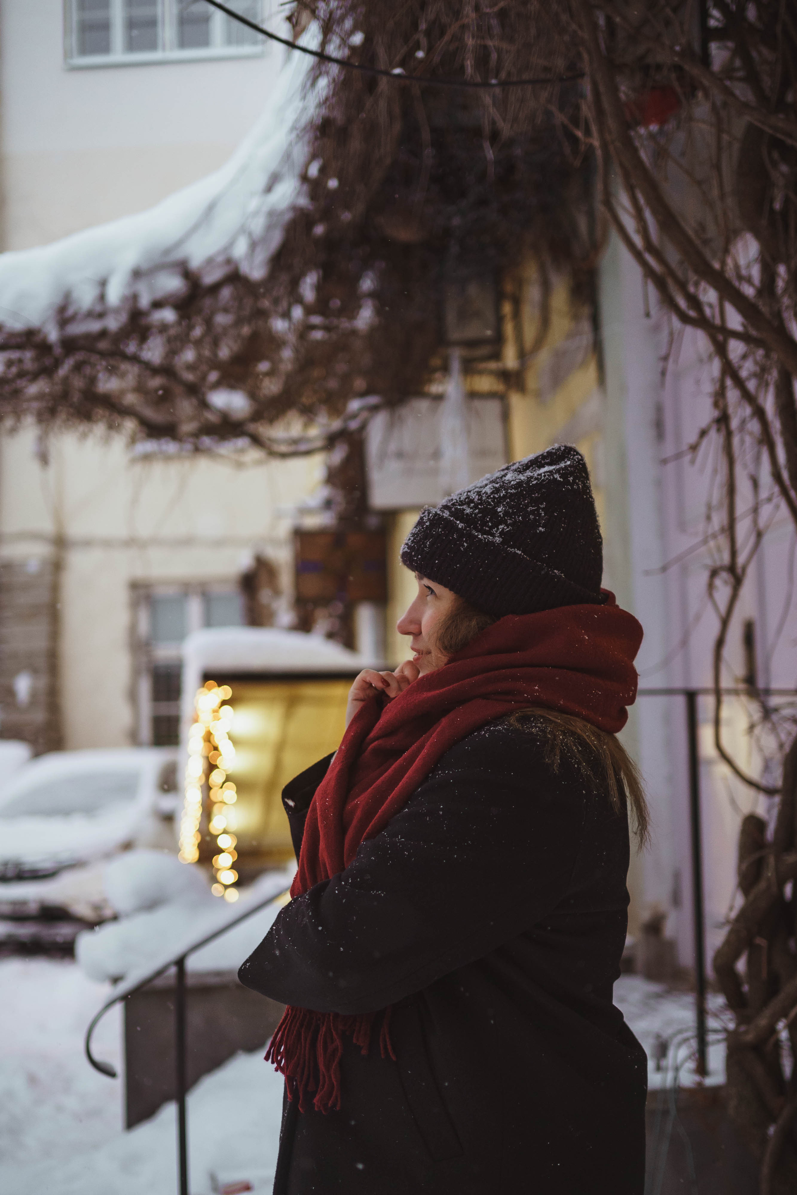 Winter Story with Alla. Fotograaf Tatjana Otter