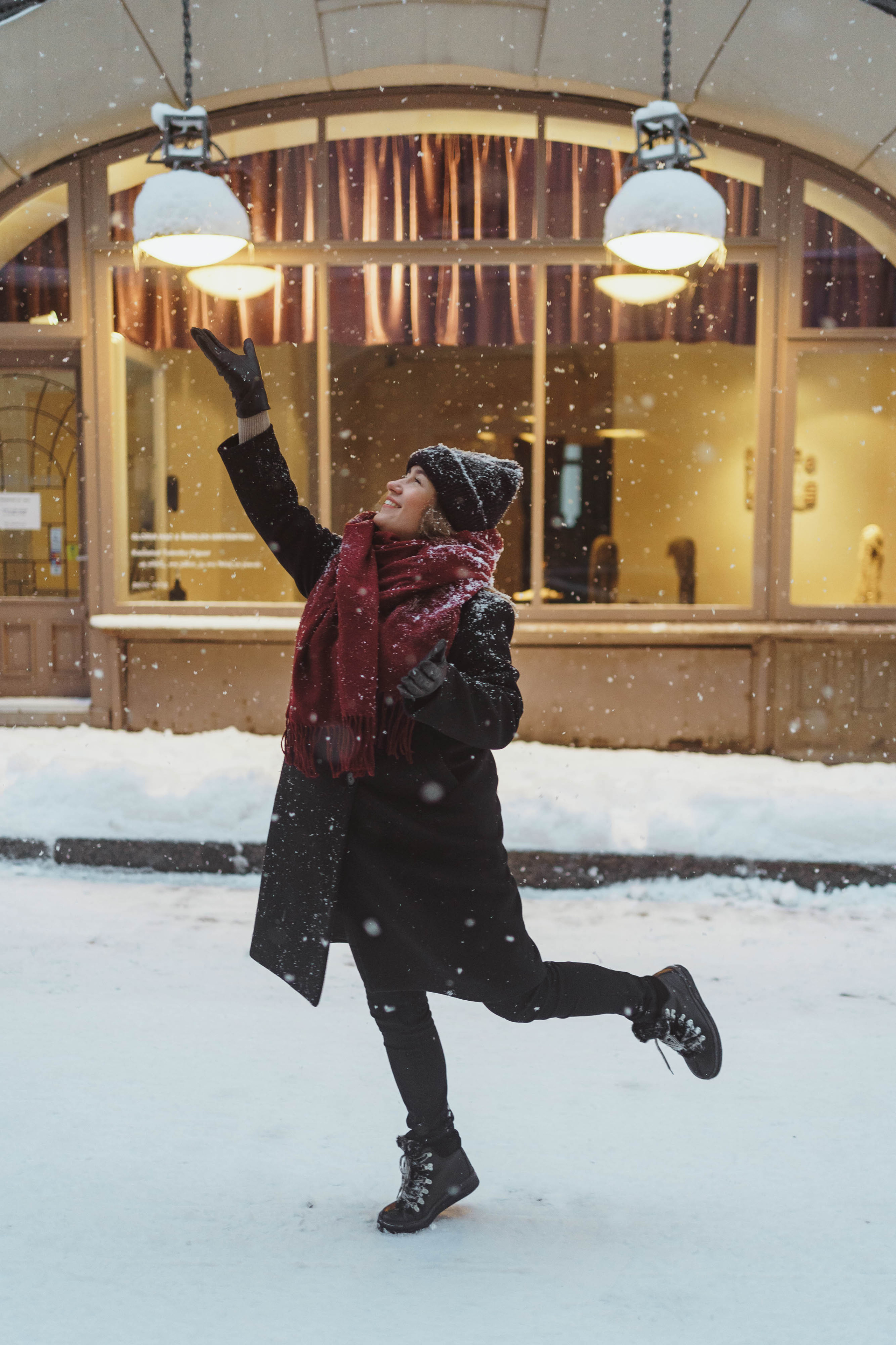 Winter Story with Alla. Fotograaf Tatjana Otter