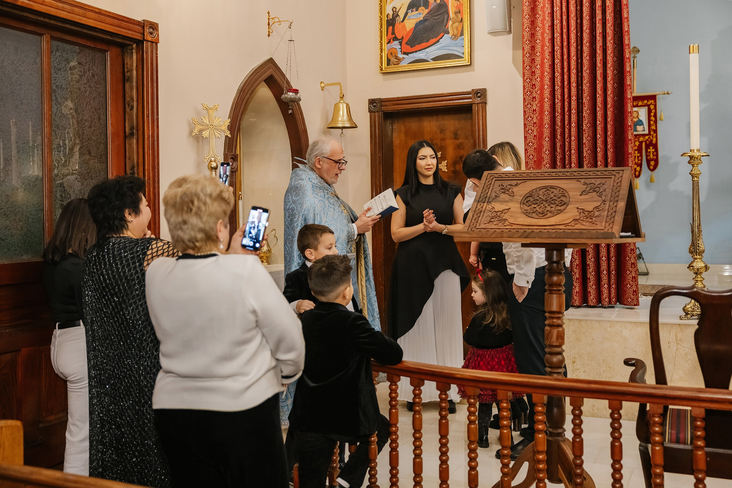 12.13.2025 Christening. Wedding family event photographer in Chicago Nick Yushevich