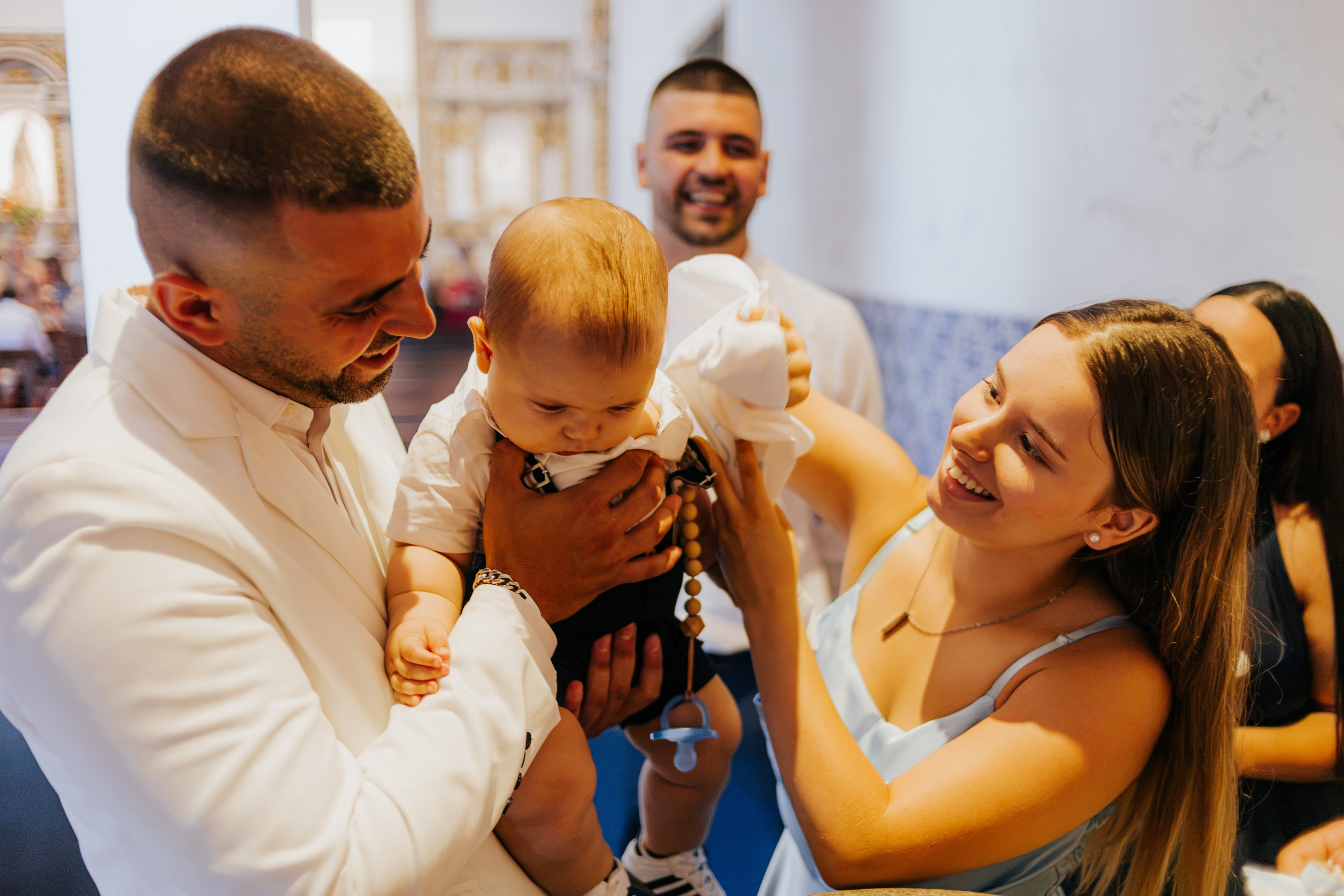 Batizado Santiago. Blendo Philipe | Wedding & Portrait Photographer in Porto
