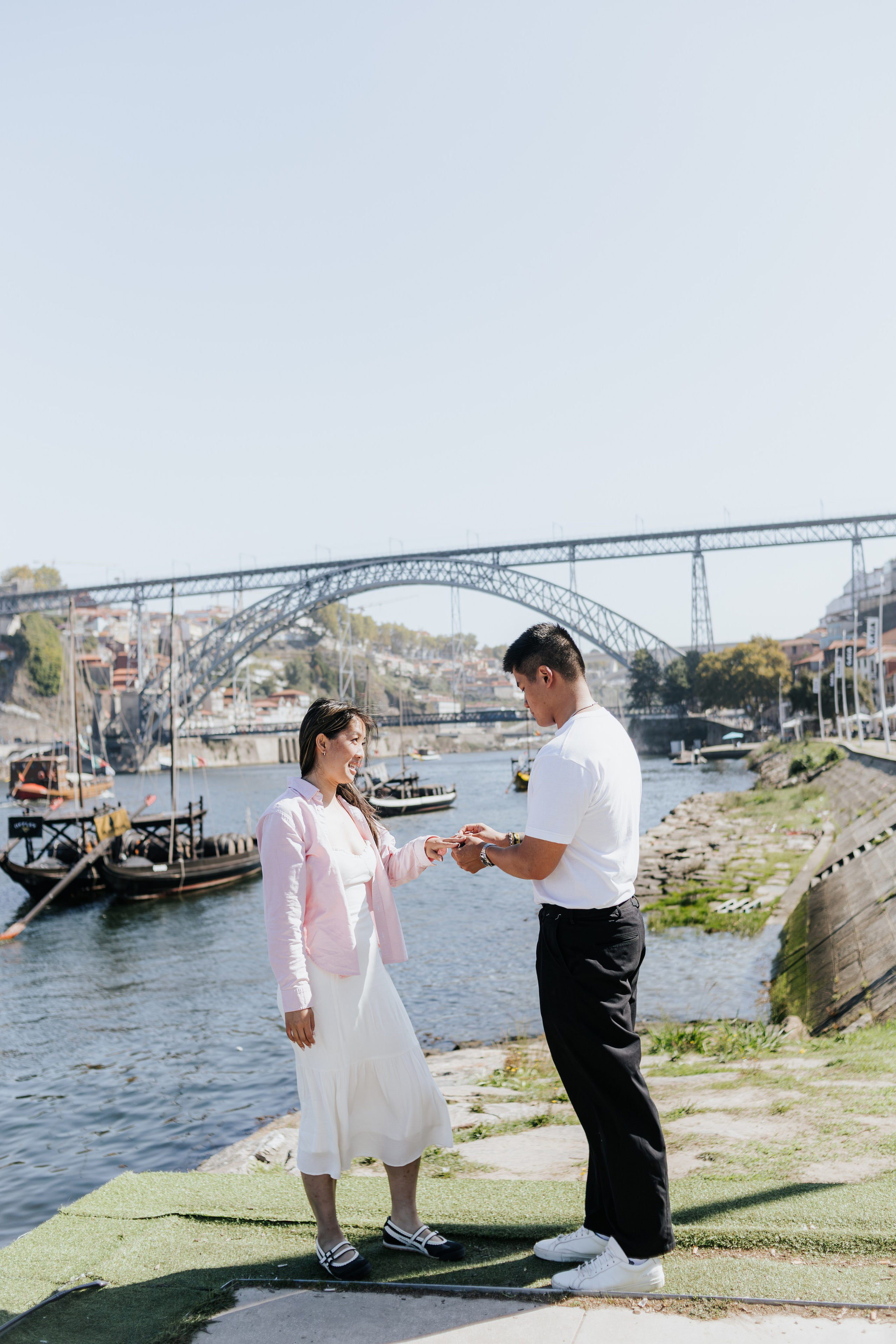 Wedding Proposal / Dong & Giulia on the Douro River