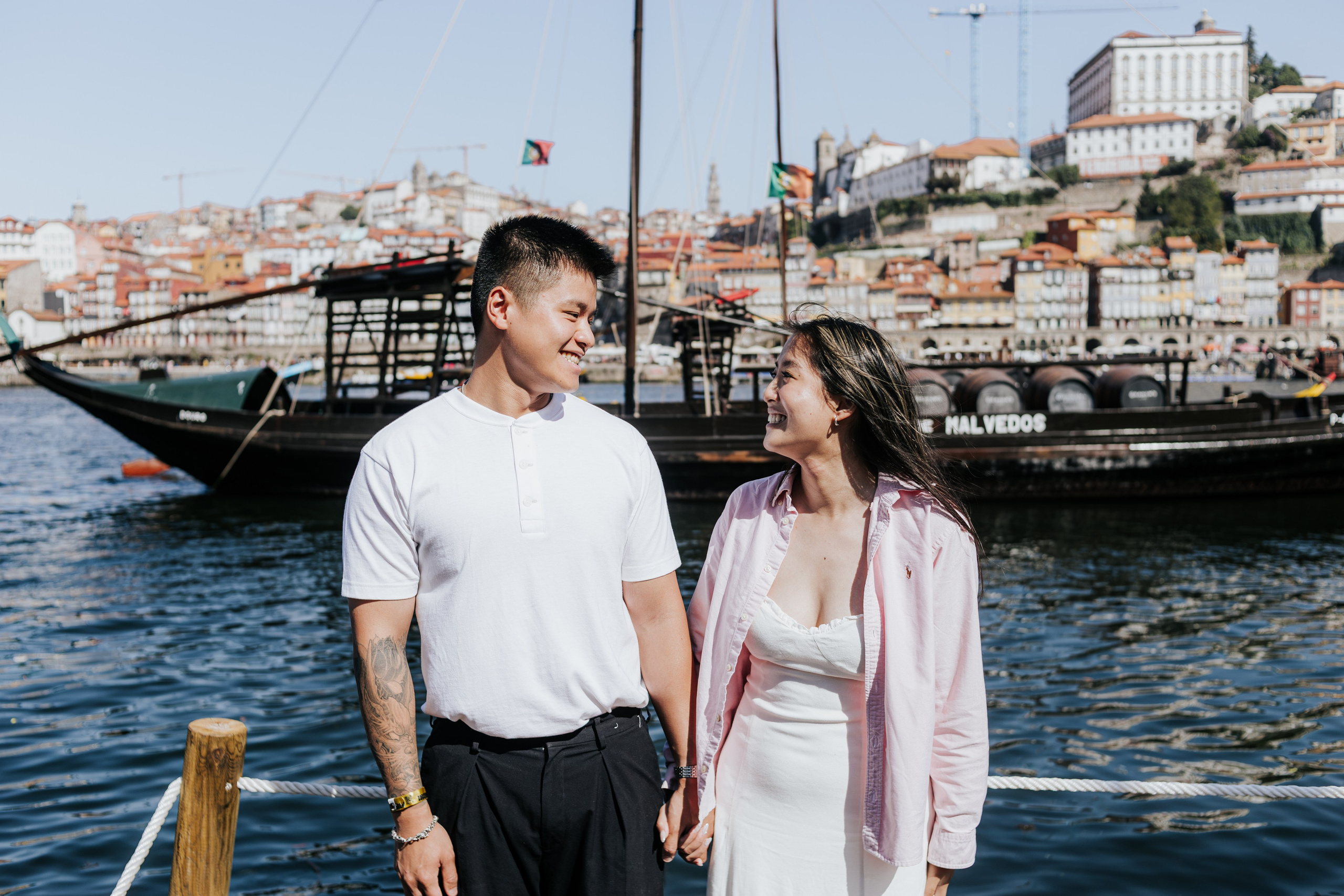 Wedding Proposal / Dong & Giulia on the Douro River