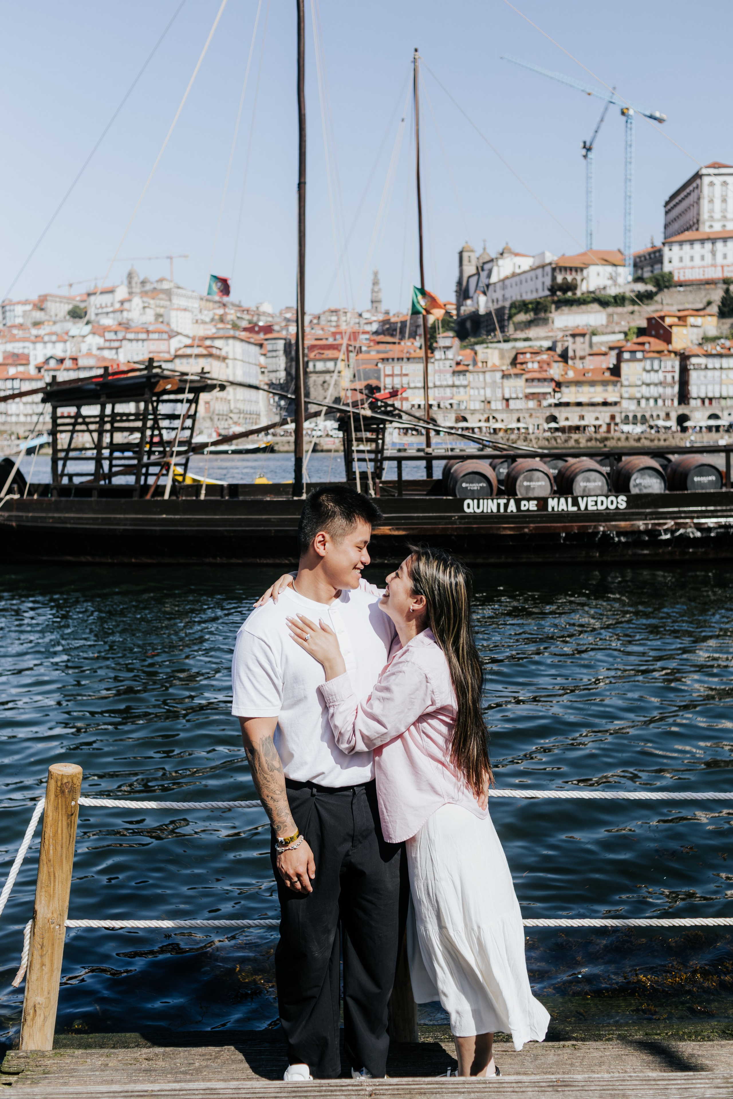 Wedding Proposal / Dong & Giulia on the Douro River