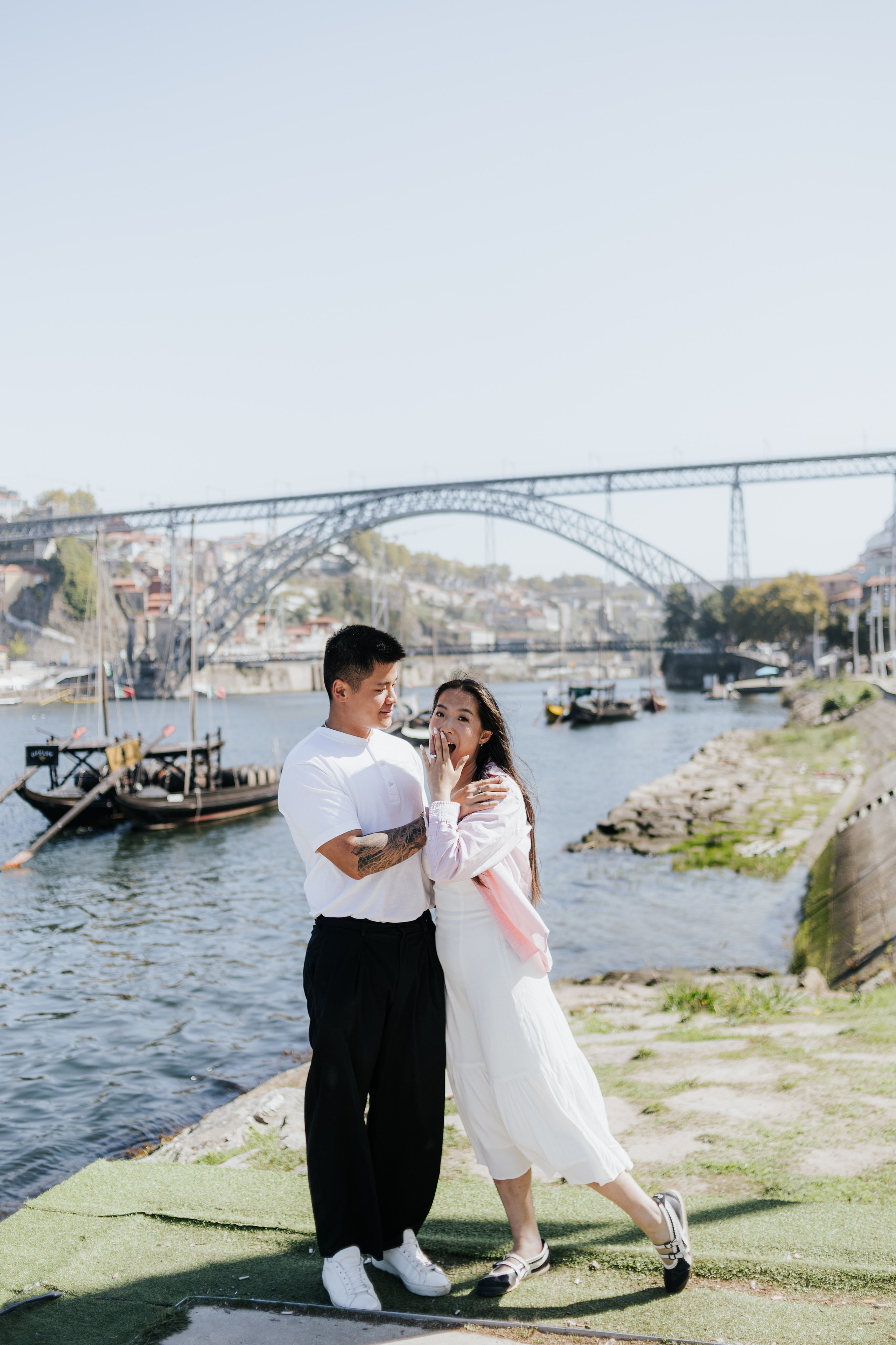 Wedding Proposal / Dong & Giulia on the Douro River