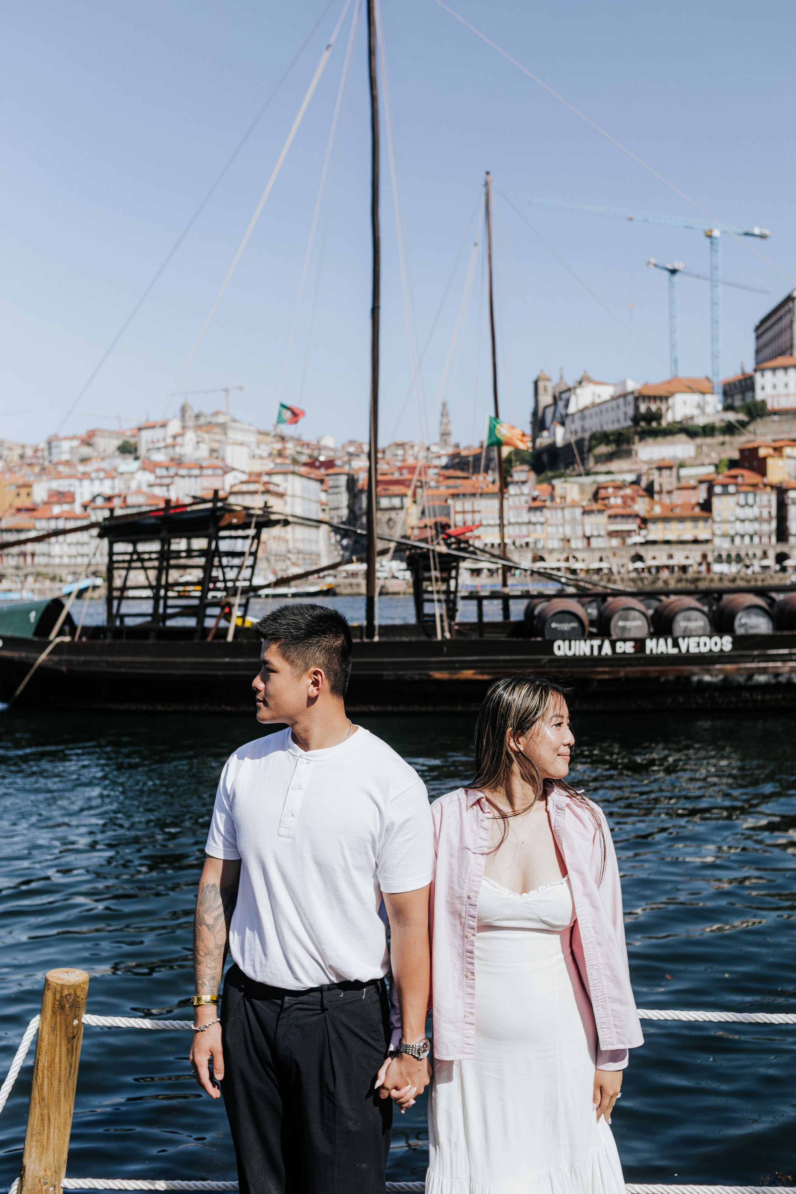 Wedding Proposal / Dong & Giulia on the Douro River