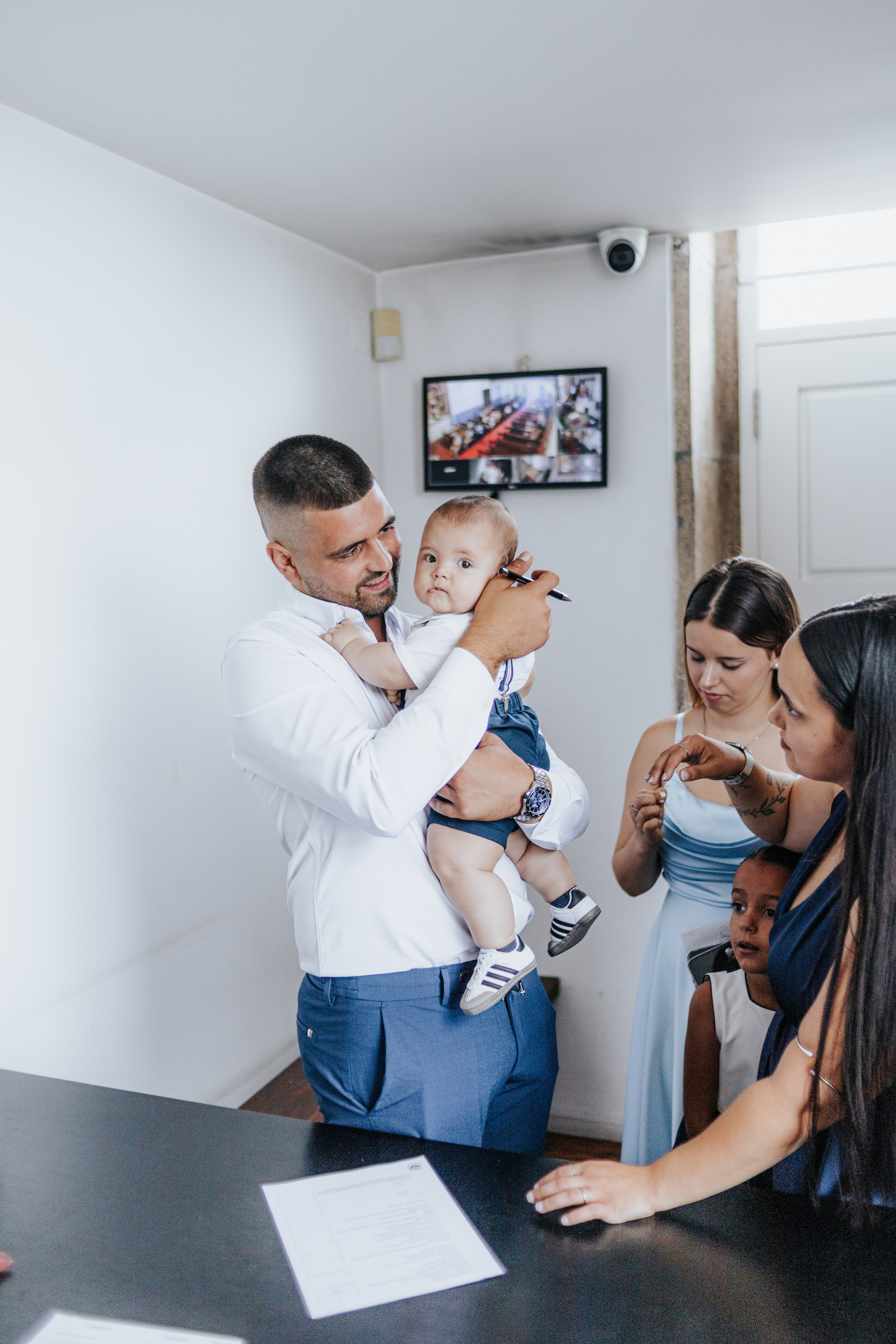 Batizado Santiago. Blendo Philipe | Wedding & Portrait Photographer in Porto