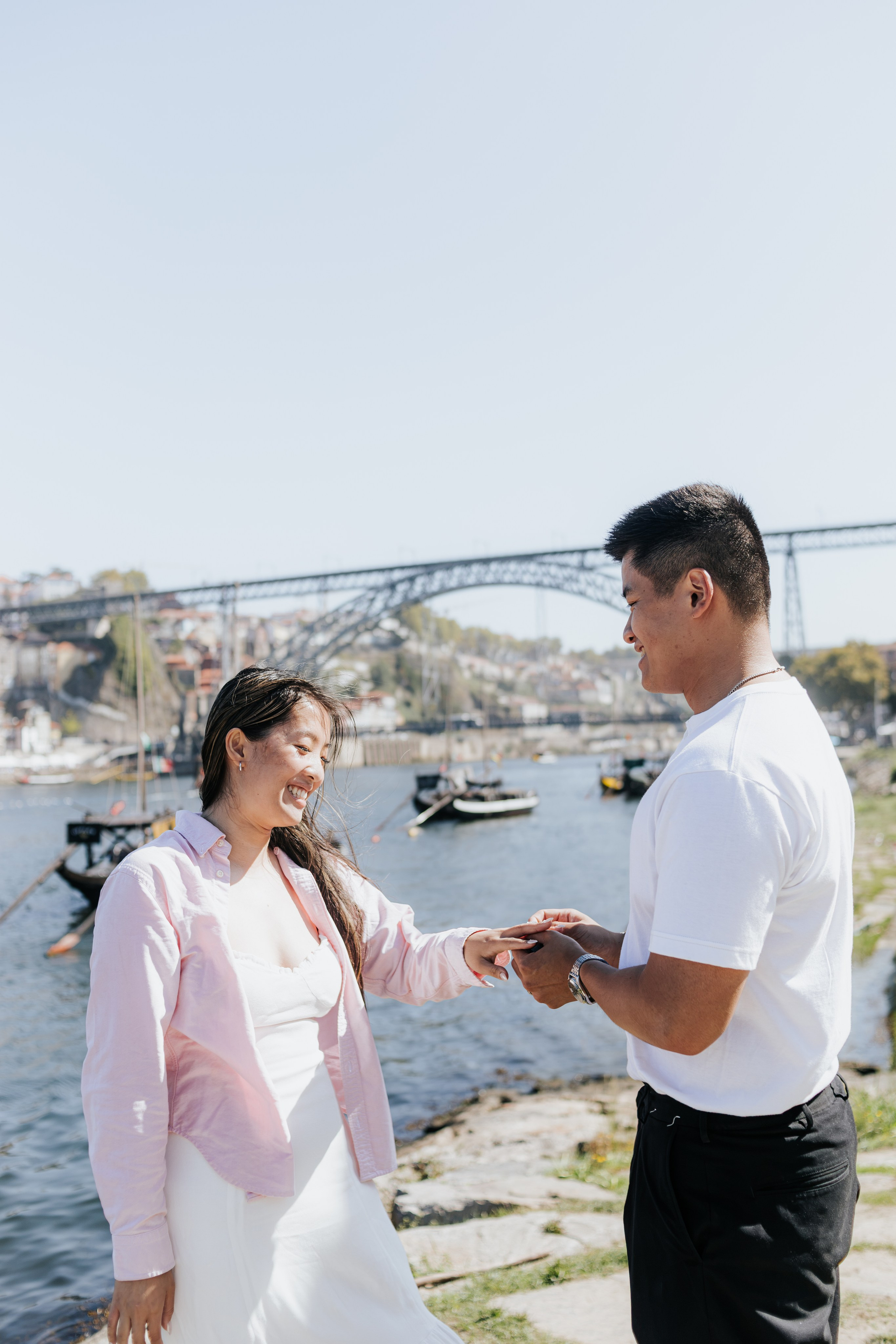 Wedding Proposal / Dong & Giulia on the Douro River