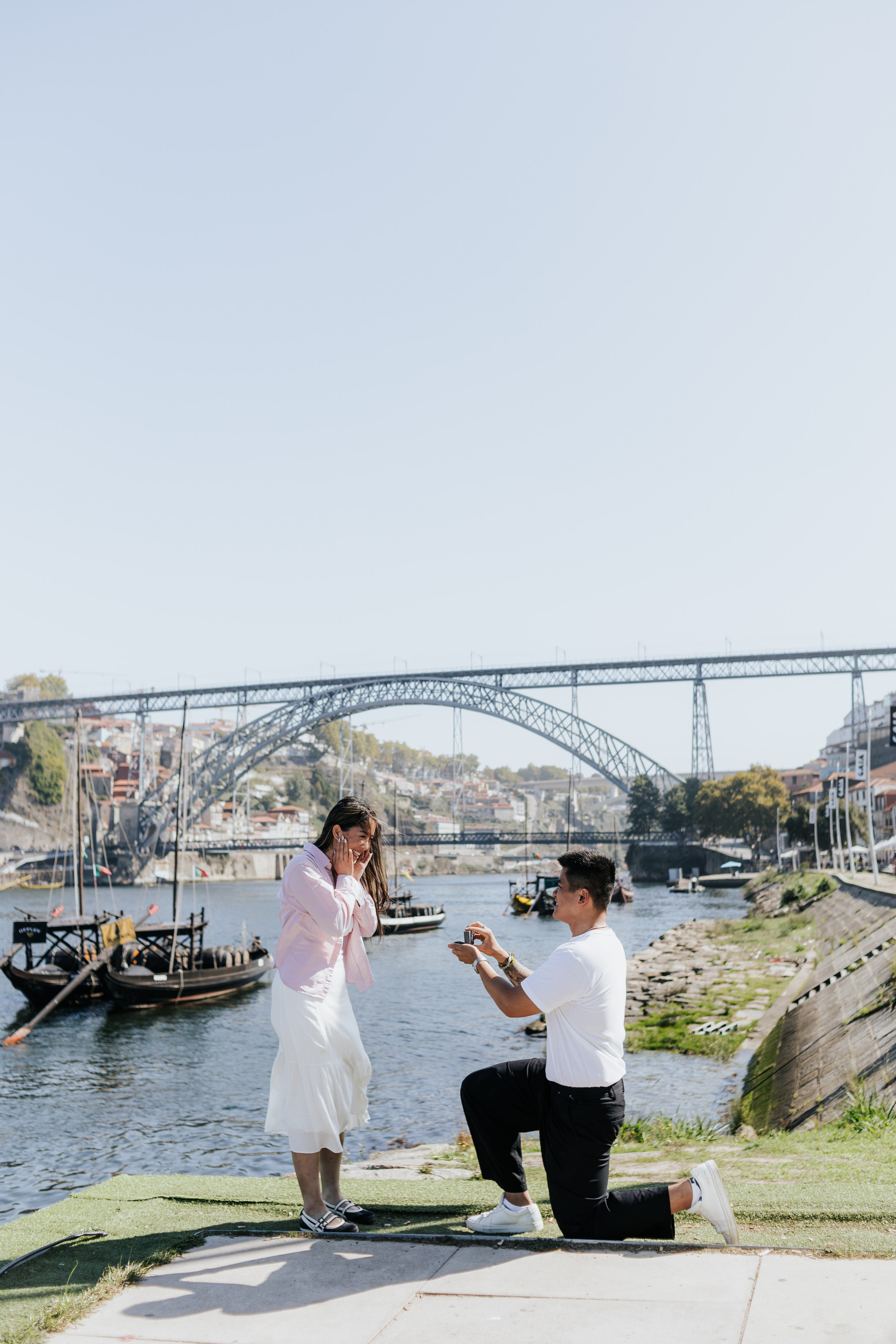 Wedding Proposal / Dong & Giulia on the Douro River