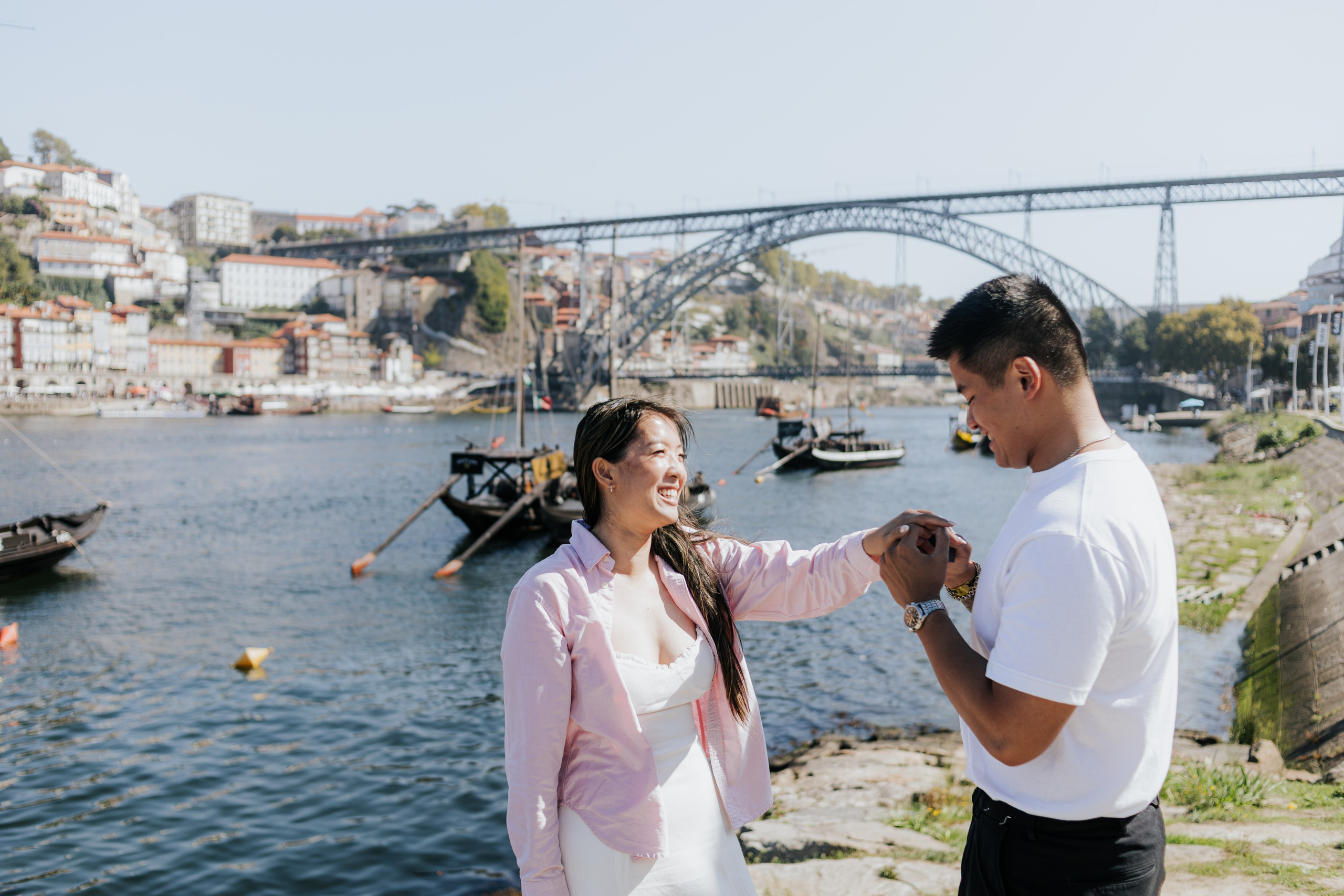 Wedding Proposal / Dong & Giulia on the Douro River