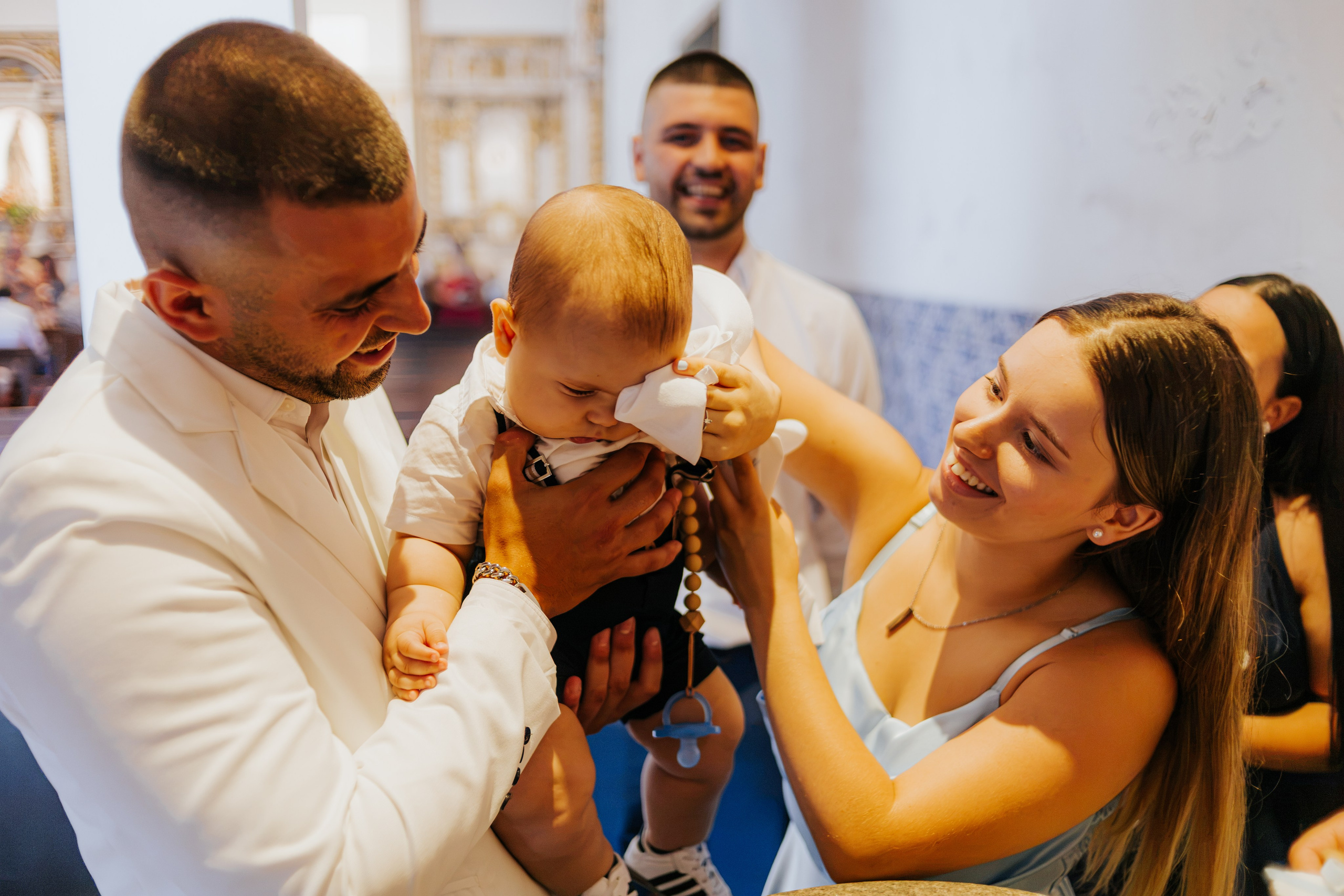 Batizado Santiago. Blendo Philipe | Wedding & Portrait Photographer in Porto