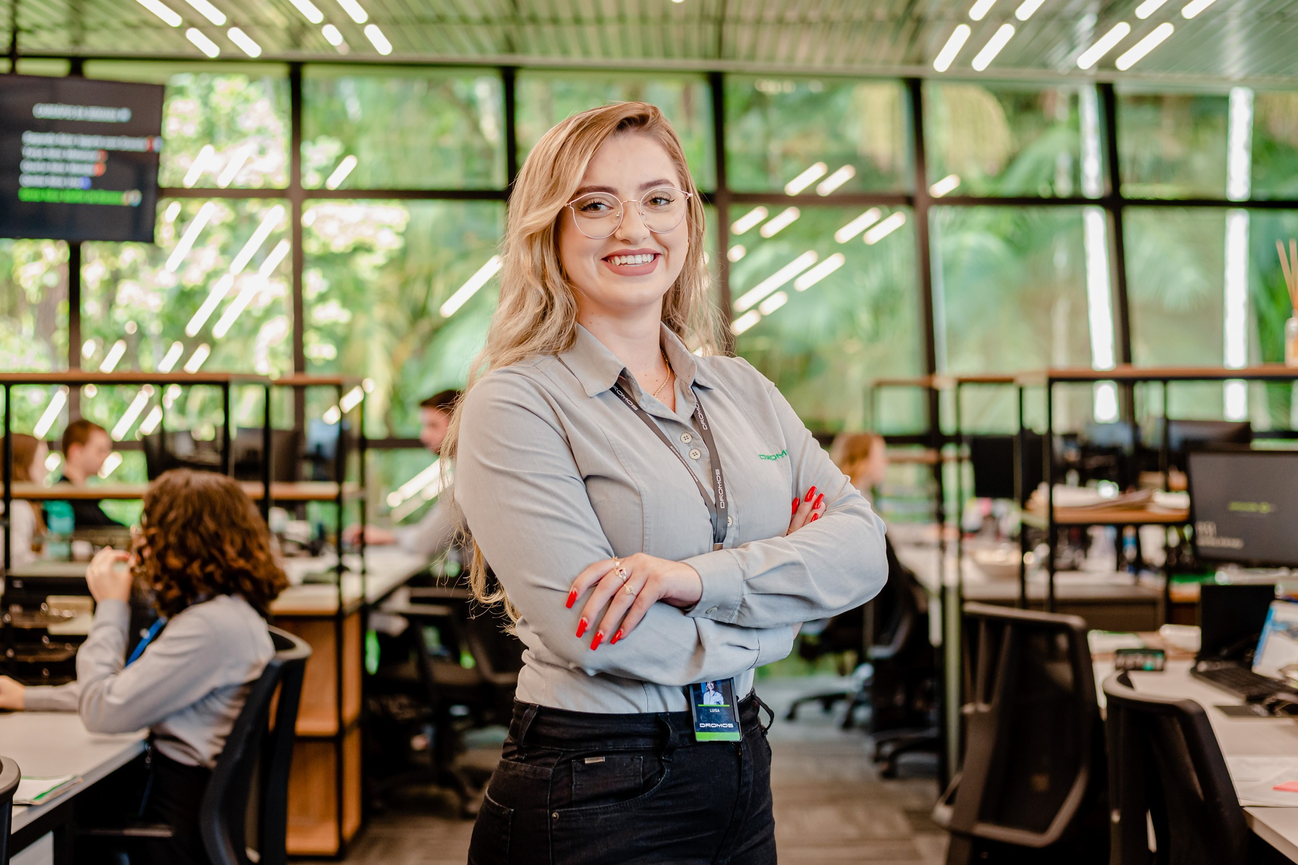 Fotografia de retrato corporativo para a empresa Dromos em Joinville — Santa Catarina