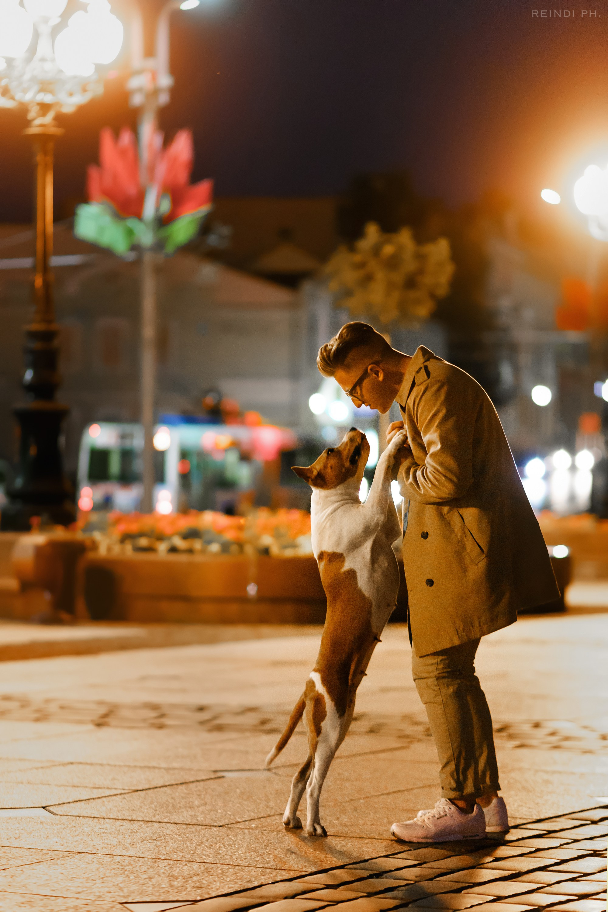 Yura & Maggie. Kaja | fotograf we Wrocławiu | ludzie i psy