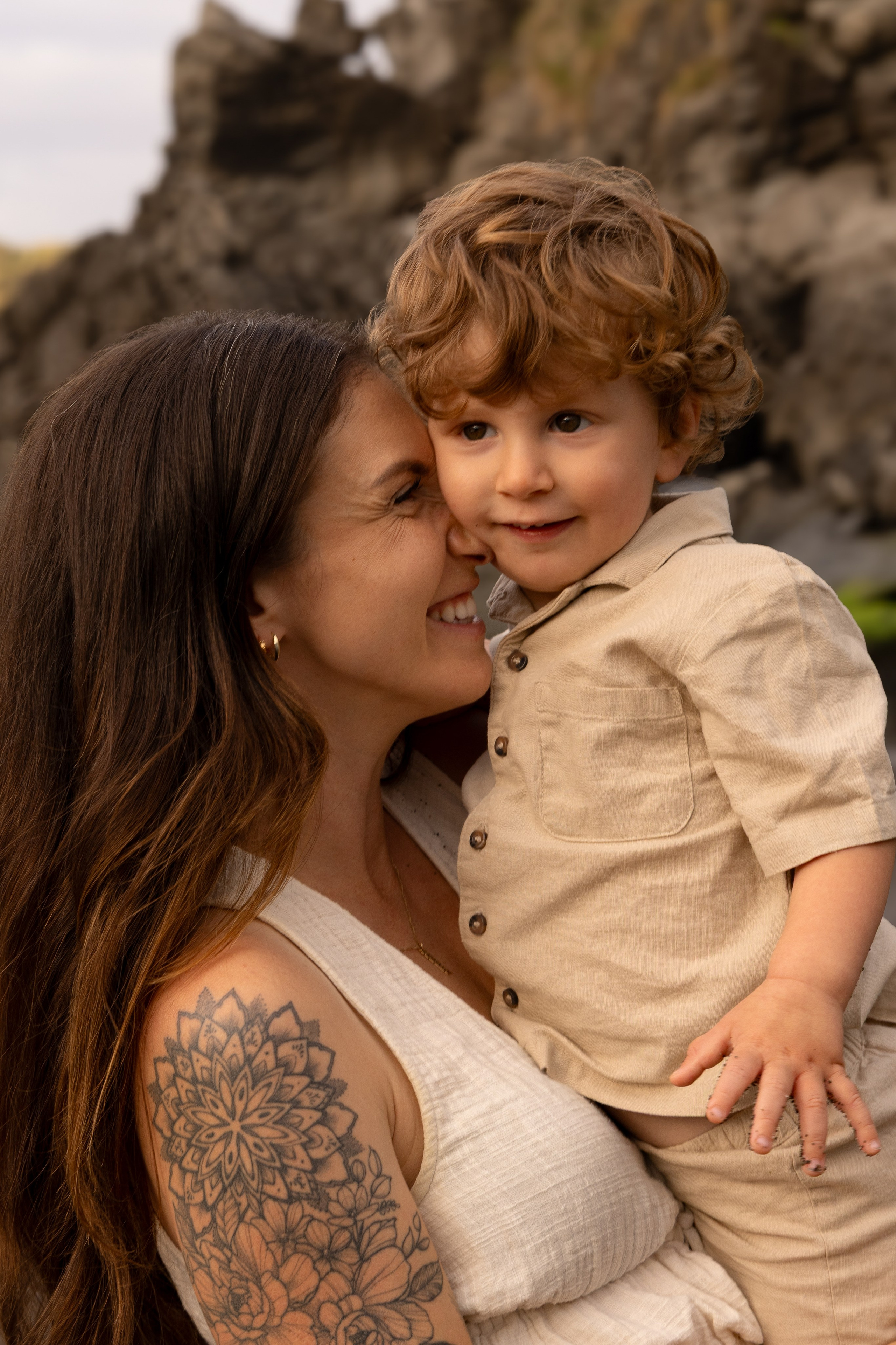 Kayla’s family. IRINA KALMYKOVA | PHOTOGRAPHER AZORES