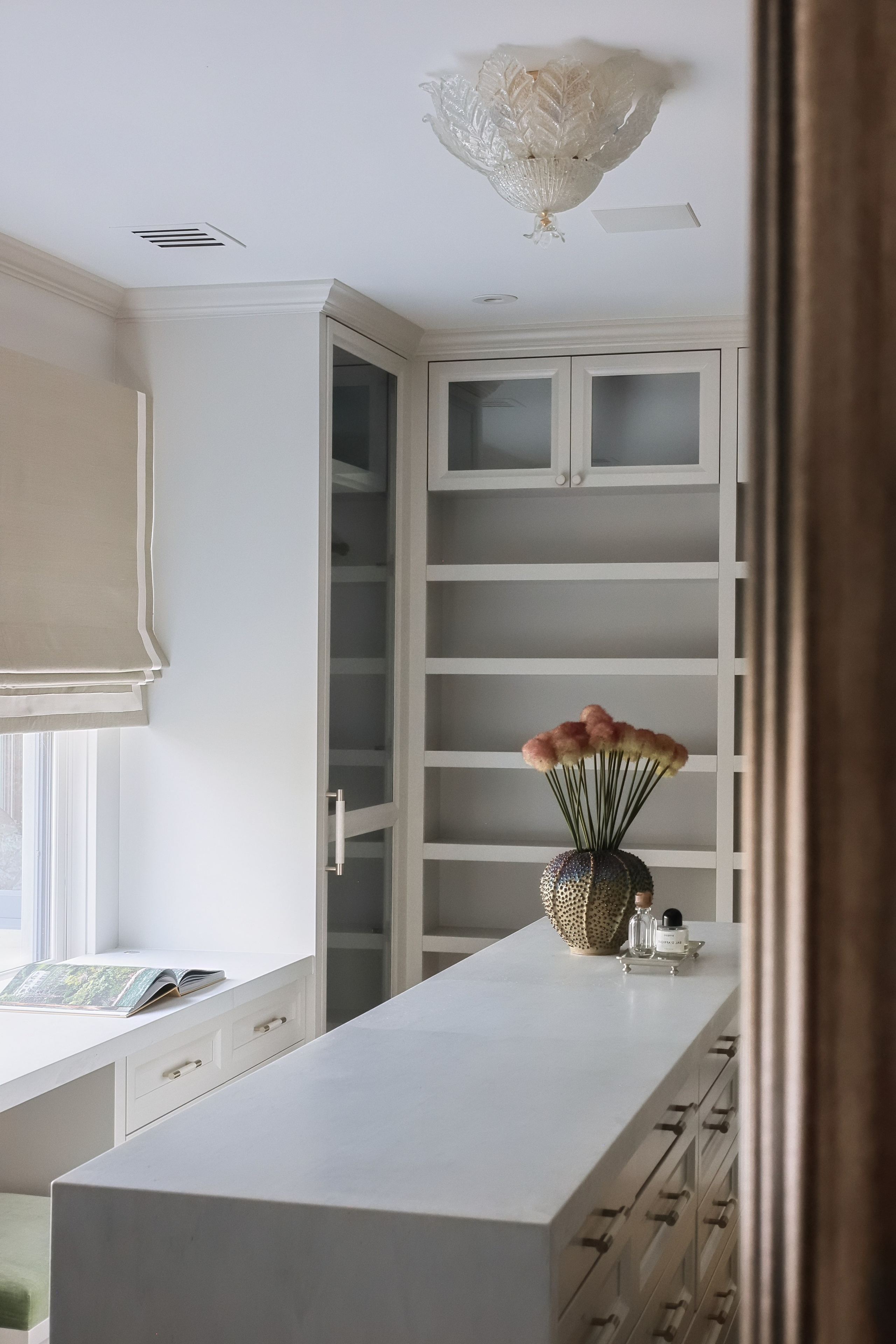 DRESSING ROOM. Ksenia Pedersen Interior Design / Hamptons Interior Designer Based in Montauk