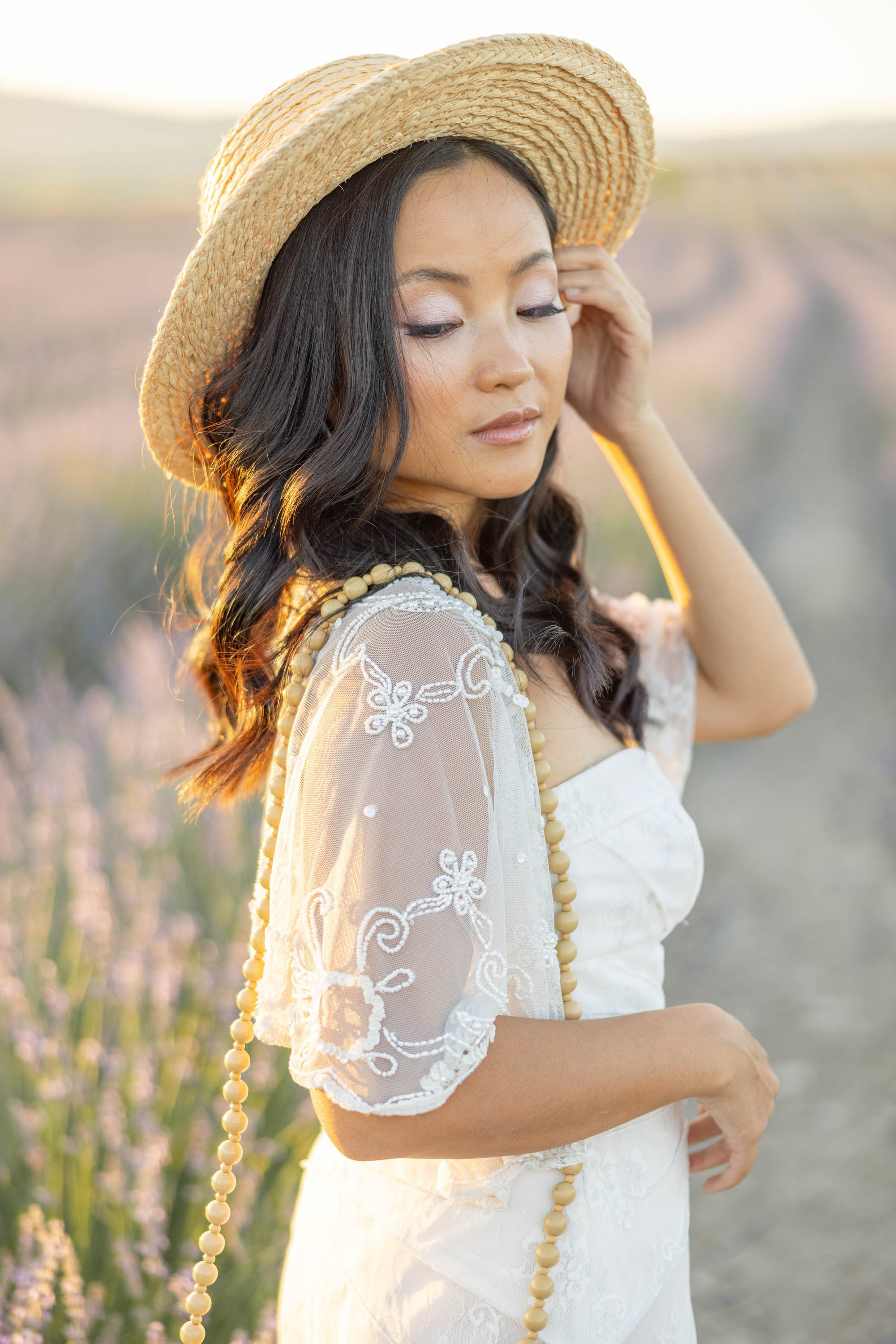 Dreamy Photoshoot in a Lavender Field. Julia Ganch I Fashion Wedding Photography I Cappadocia Turkey