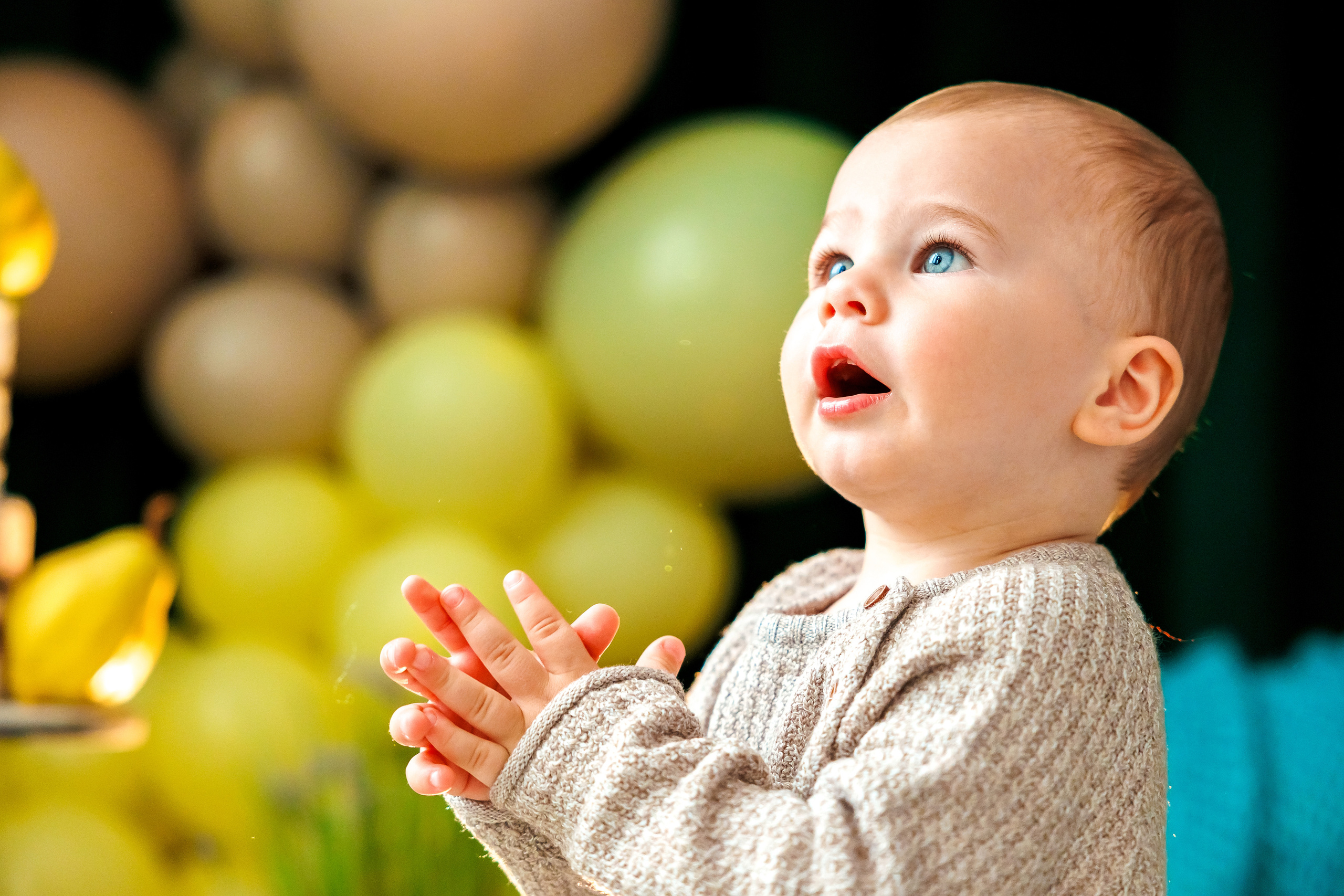 Фотосесия за първа годинка. Фотограф Ирина Йотова