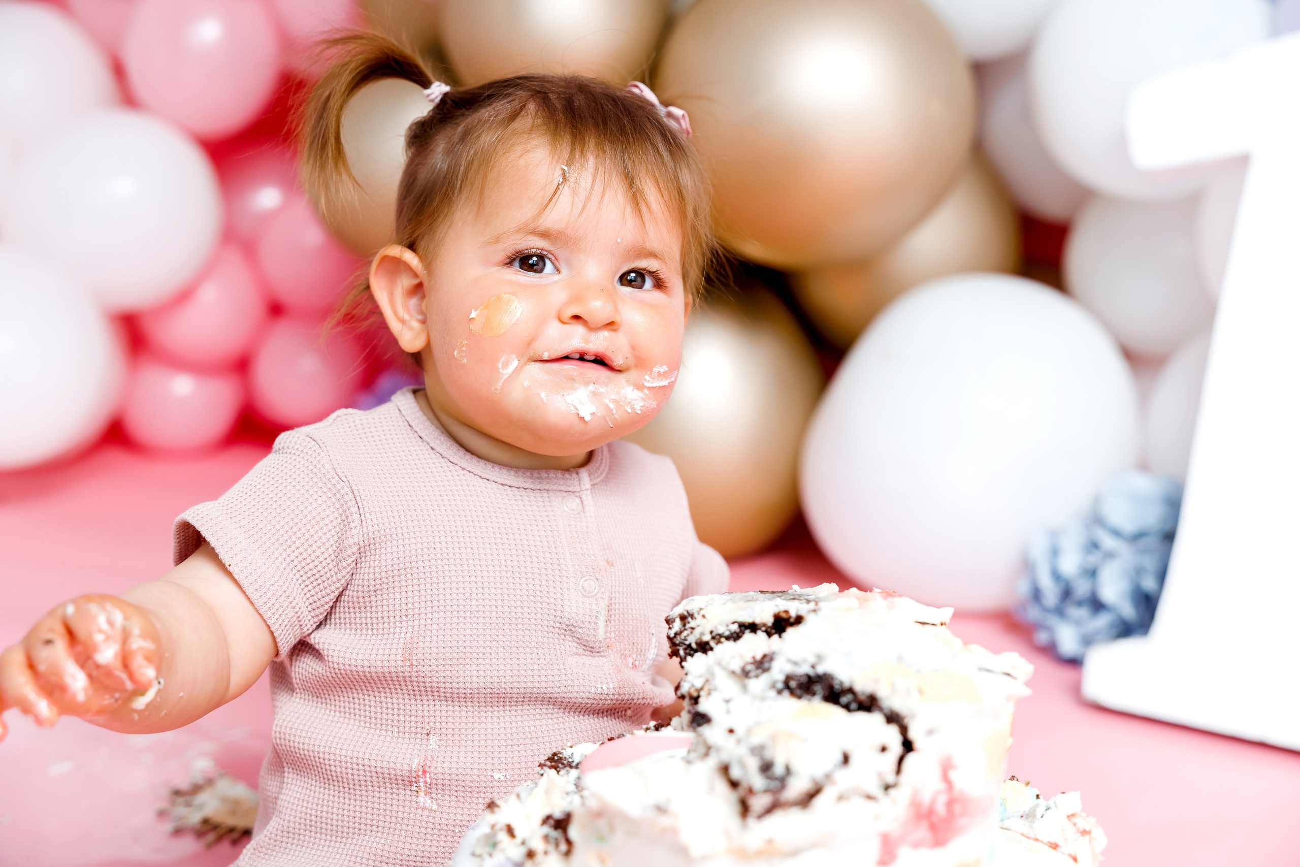 Smash Cake. Фотограф Ирина Йотова