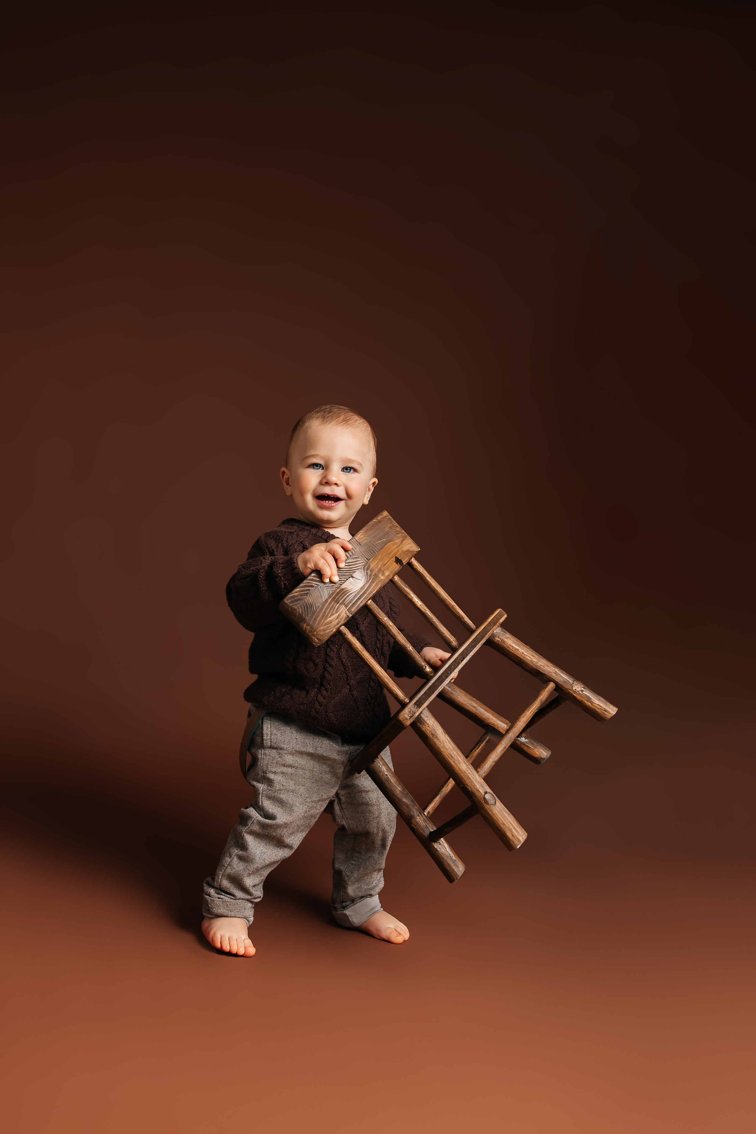 Фотосесия за първа годинка. Фотограф Ирина Йотова