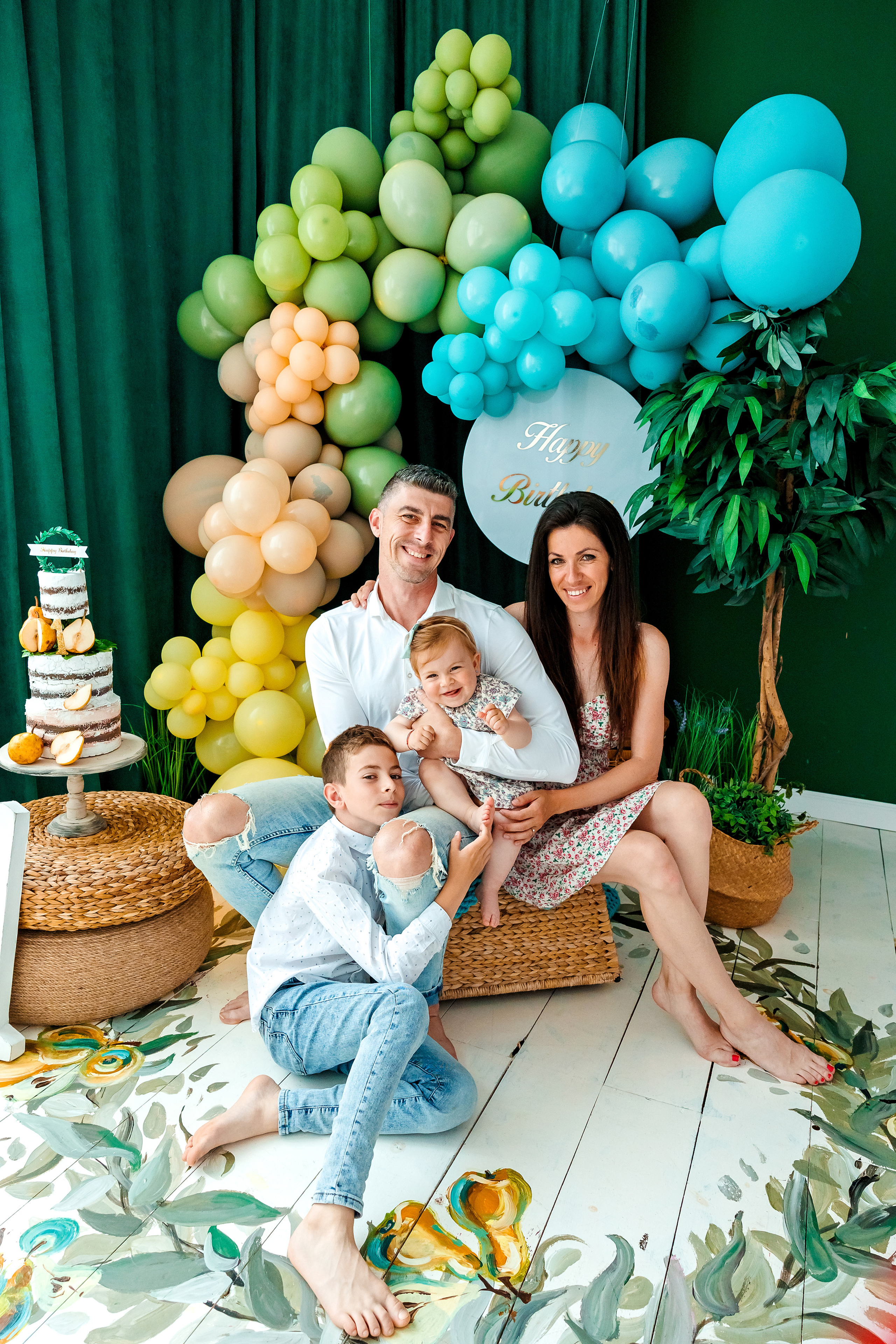 Честита Първа Свещичка. Фотограф Ирина Йотова